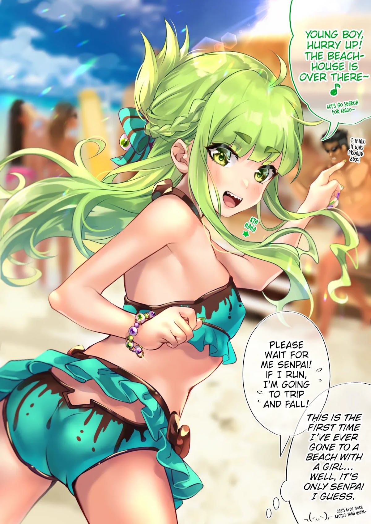 The Story of an Otaku and a Gyaru Falling in Love Chapter 48 page 1 - Chapter 48: Affection Level: Osanai 55%