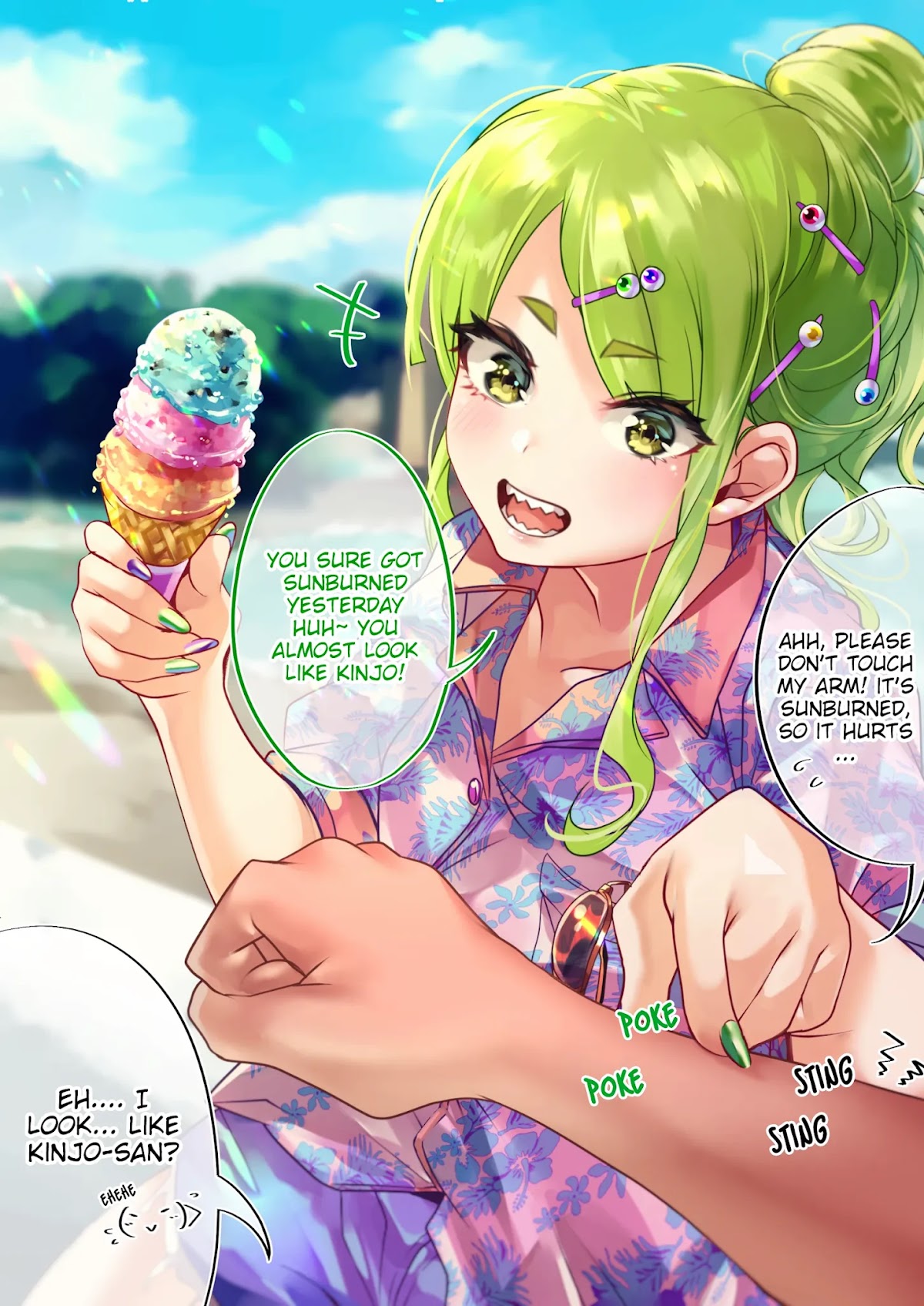 The Story of an Otaku and a Gyaru Falling in Love Chapter 49 page 1 - Chapter 49: Affection Level: Kinjo 32%