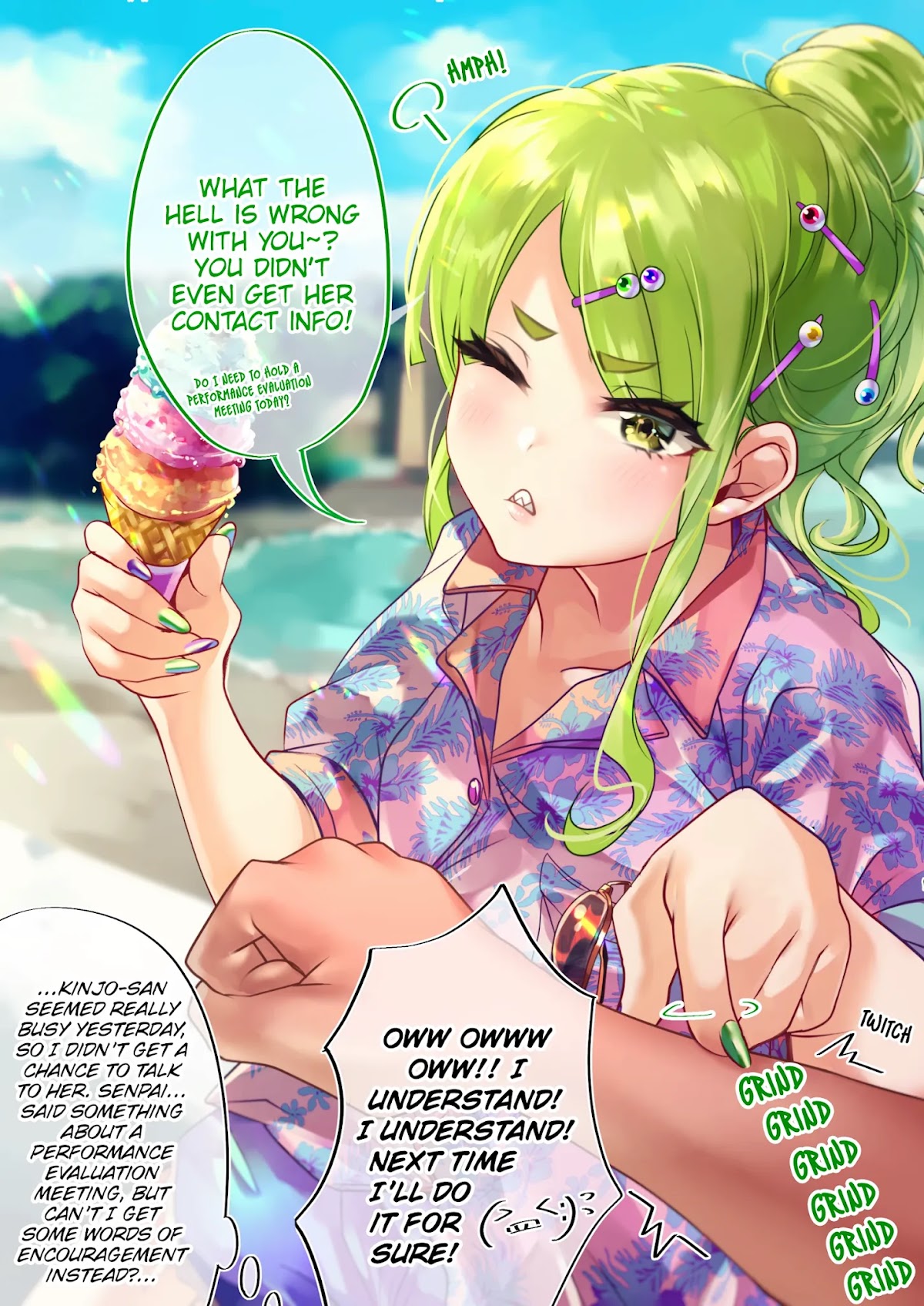The Story of an Otaku and a Gyaru Falling in Love Chapter 49 page 2 - Chapter 49: Affection Level: Kinjo 32%