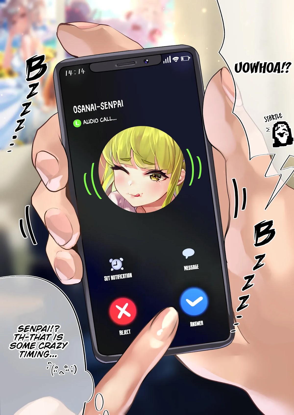 The Story of an Otaku and a Gyaru Falling in Love Chapter 54 page 2 - Chapter 54: Affection Level: Osanai 53%