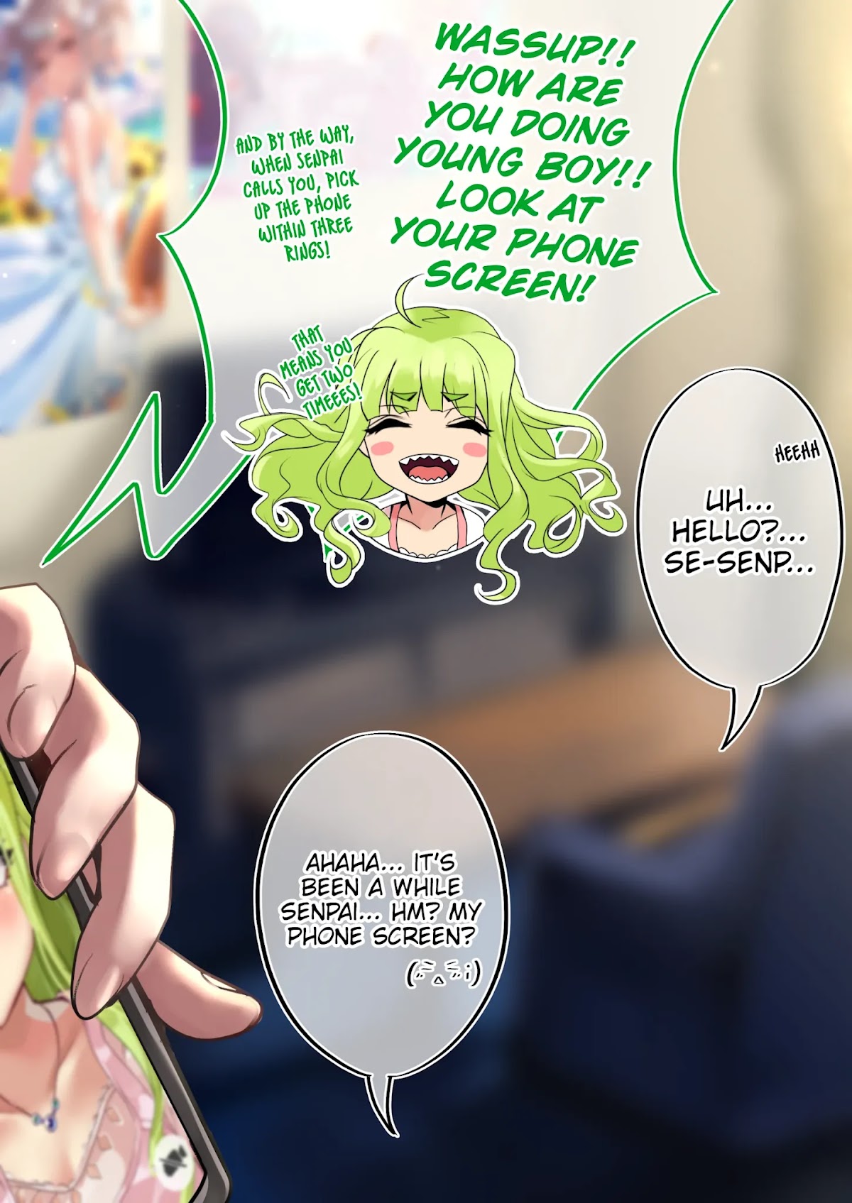 The Story of an Otaku and a Gyaru Falling in Love Chapter 54 page 3 - Chapter 54: Affection Level: Osanai 53%