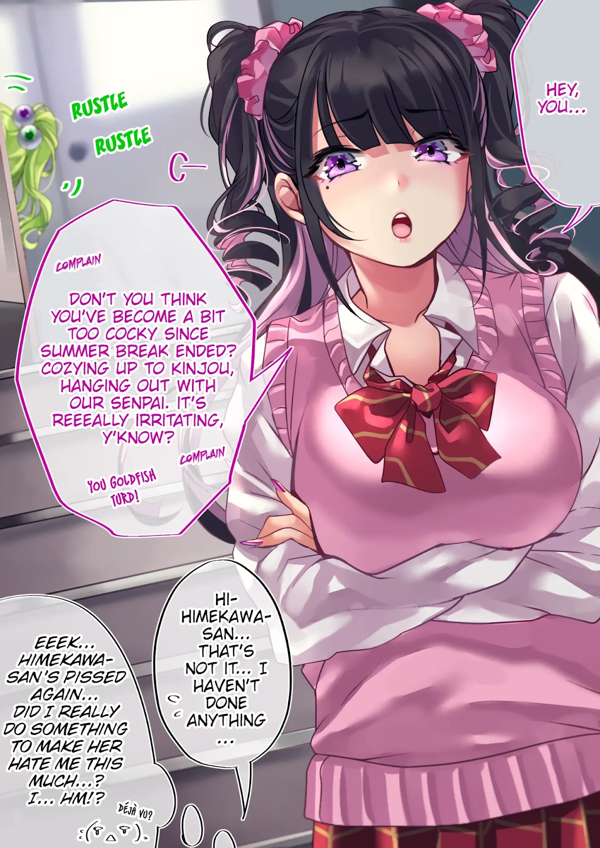 The Story of an Otaku and a Gyaru Falling in Love Chapter 64 page 1 - Chapter 64: Affection Level: Himekawa -95% Osanai 57%