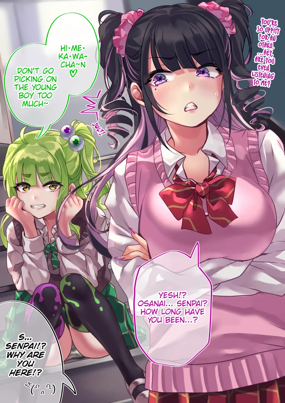 The Story of an Otaku and a Gyaru Falling in Love Chapter 64 page 2 - Chapter 64: Affection Level: Himekawa -95% Osanai 57%