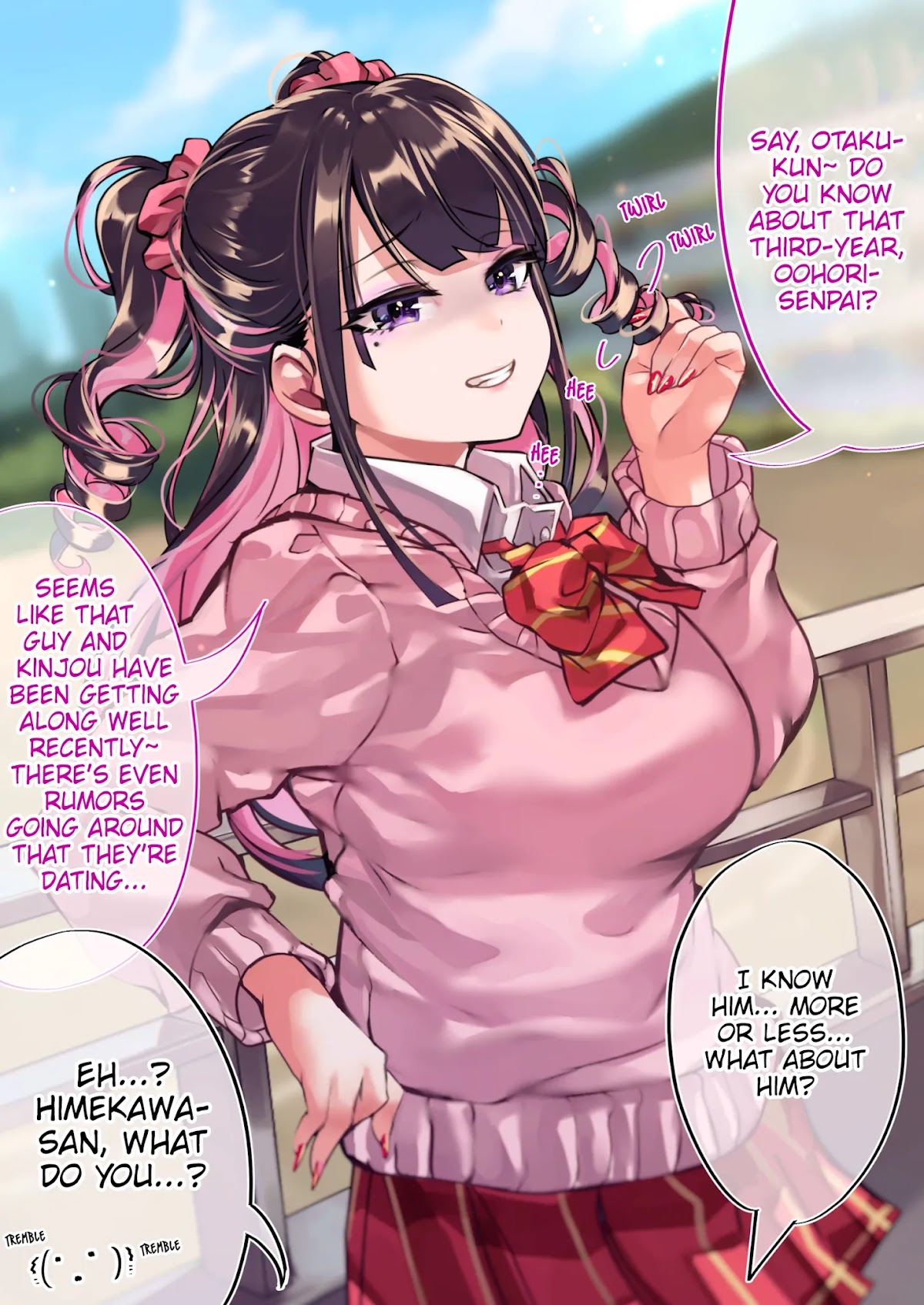 The Story of an Otaku and a Gyaru Falling in Love Chapter 71 page 1 - Chapter 71: Affection Level: Himekawa -95%