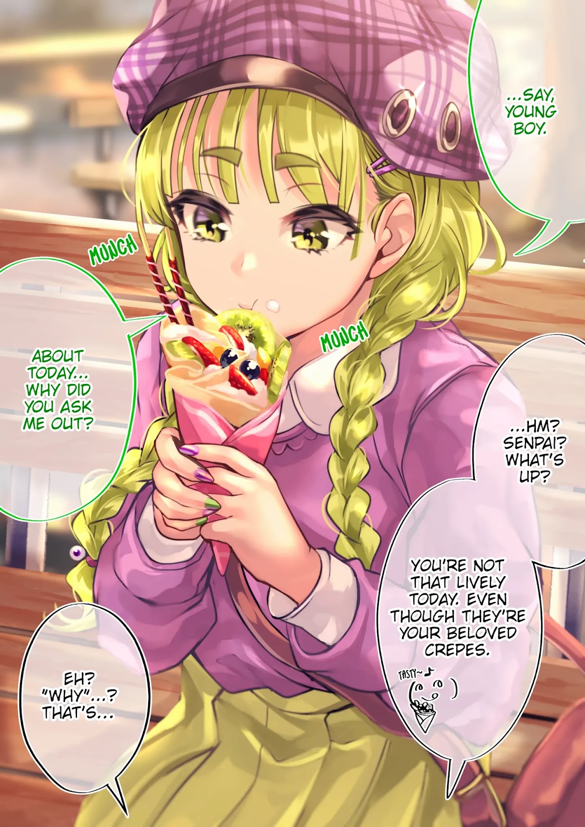 The Story of an Otaku and a Gyaru Falling in Love Chapter 72 page 1 - Chapter 72: Affection Level: Osanai 66%