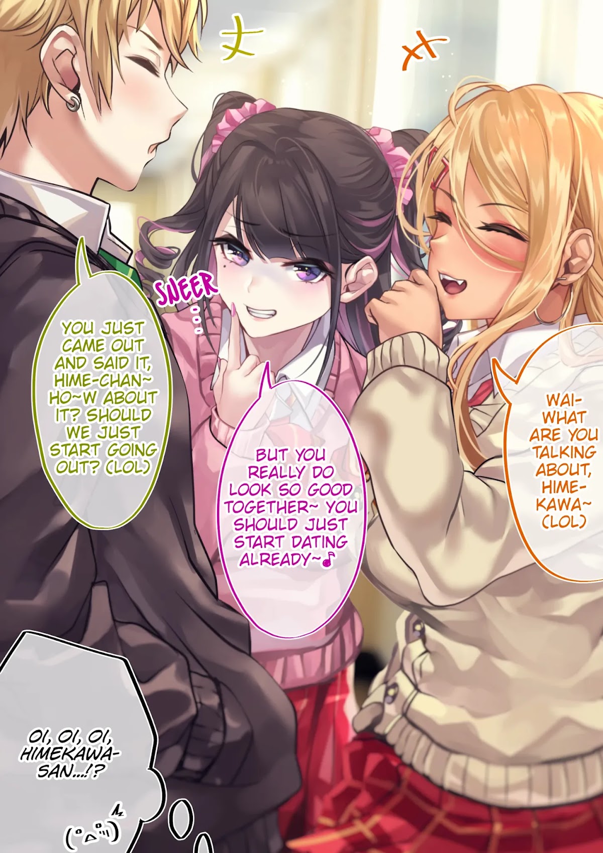 The Story of an Otaku and a Gyaru Falling in Love Chapter 73 page 3 - Chapter 73: Affection Level: Himekawa -96%