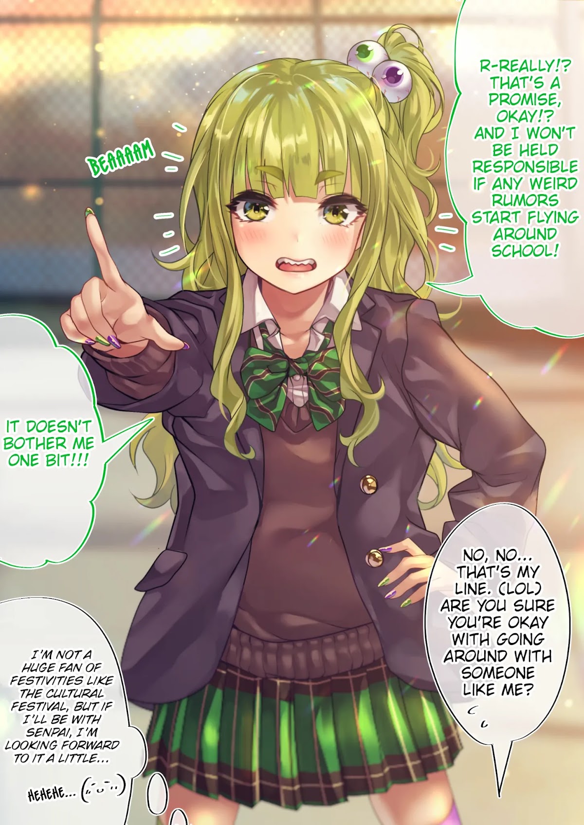 The Story of an Otaku and a Gyaru Falling in Love Chapter 80 page 2 - Chapter 80: Affection Level: Osanai 70%