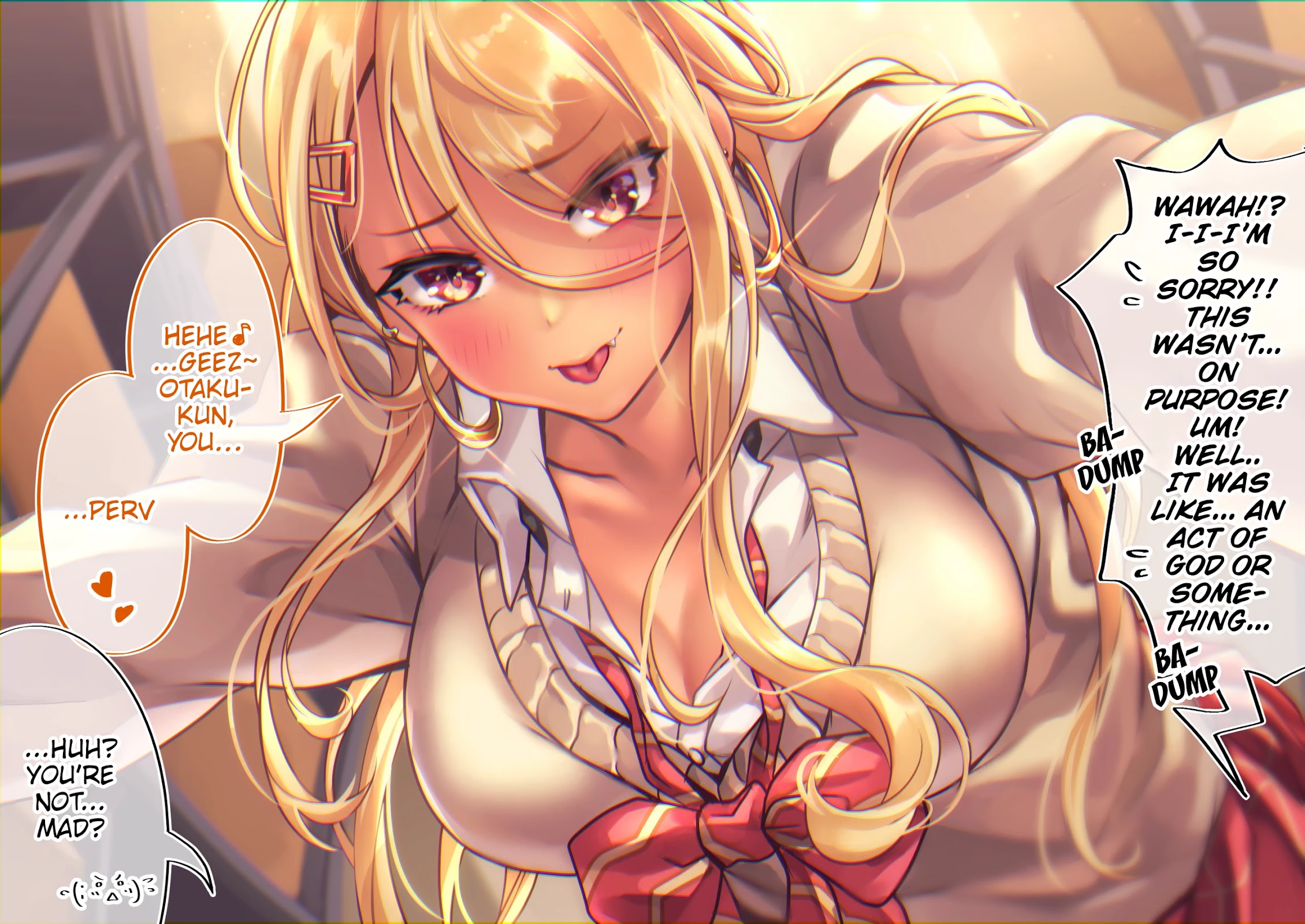 The Story of an Otaku and a Gyaru Falling in Love Chapter 86 page 2 - Chapter 86: Affection Level: Kinjo 60% Osanai 65%