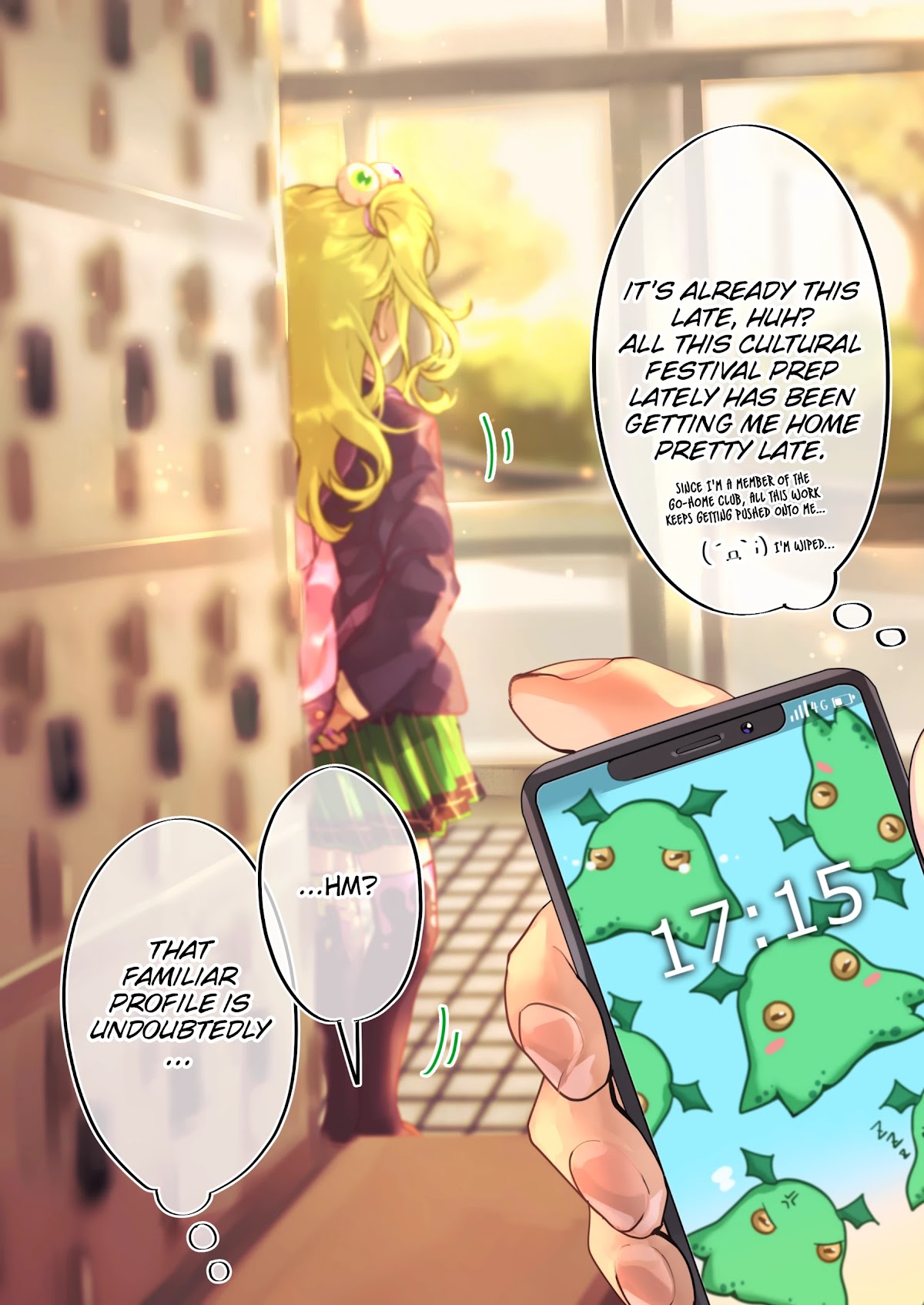 The Story of an Otaku and a Gyaru Falling in Love Chapter 88 page 1 - Chapter 88: Affection Level: Osanai 65%
