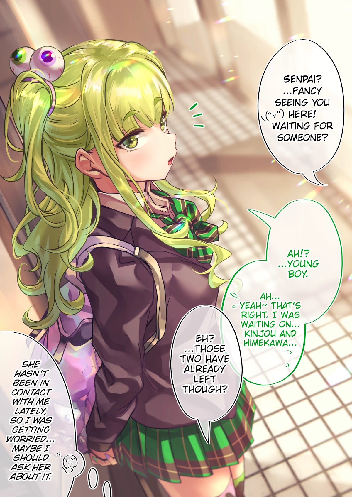 The Story of an Otaku and a Gyaru Falling in Love Chapter 88 page 2 - Chapter 88: Affection Level: Osanai 65%