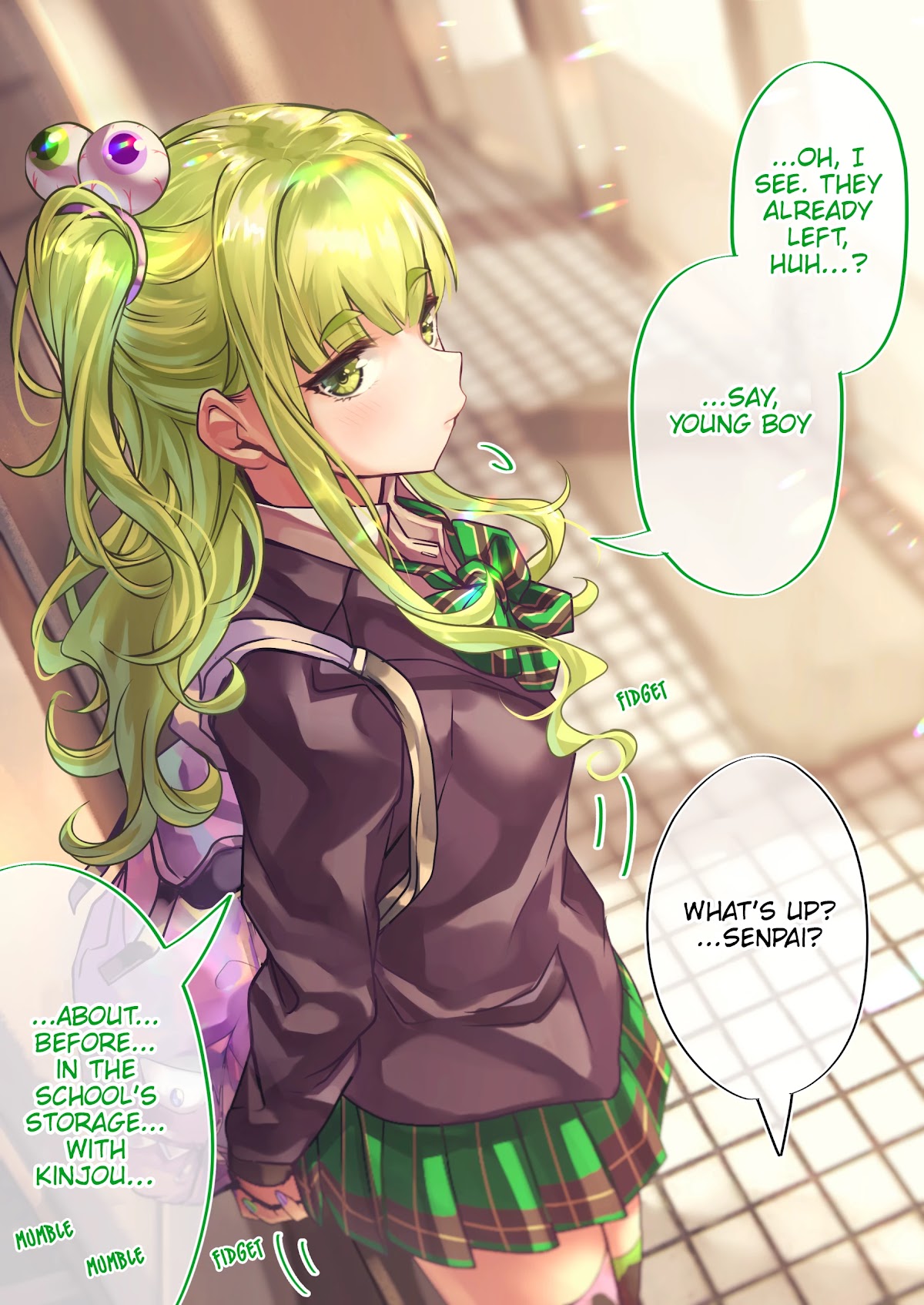 The Story of an Otaku and a Gyaru Falling in Love Chapter 88 page 3 - Chapter 88: Affection Level: Osanai 65%