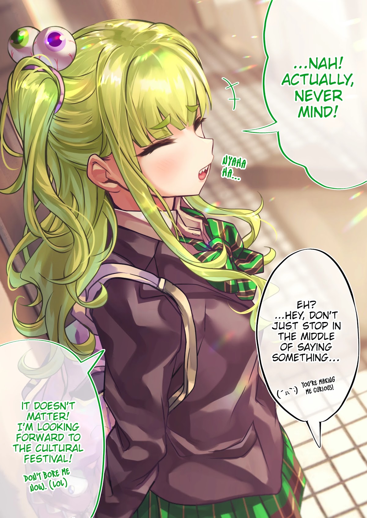 The Story of an Otaku and a Gyaru Falling in Love Chapter 88 page 4 - Chapter 88: Affection Level: Osanai 65%