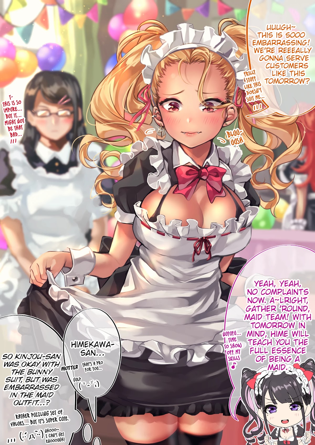 The Story of an Otaku and a Gyaru Falling in Love Chapter 89 page 1 - Chapter 89: Affection Level: Kinjo 63%