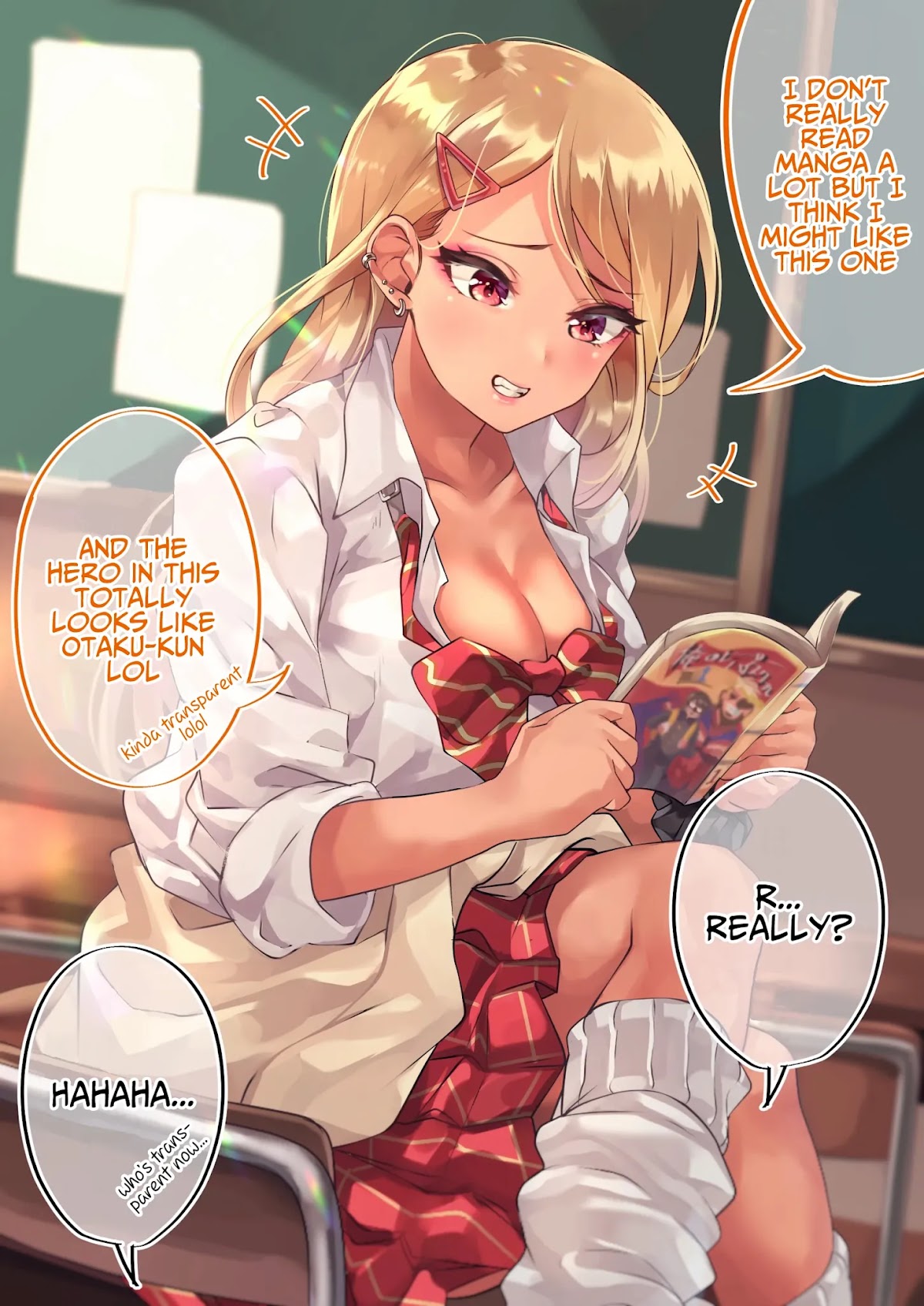 The Story of an Otaku and a Gyaru Falling in Love Chapter 9 page 2 - Chapter 9: Affection Level: Kinjo 5%