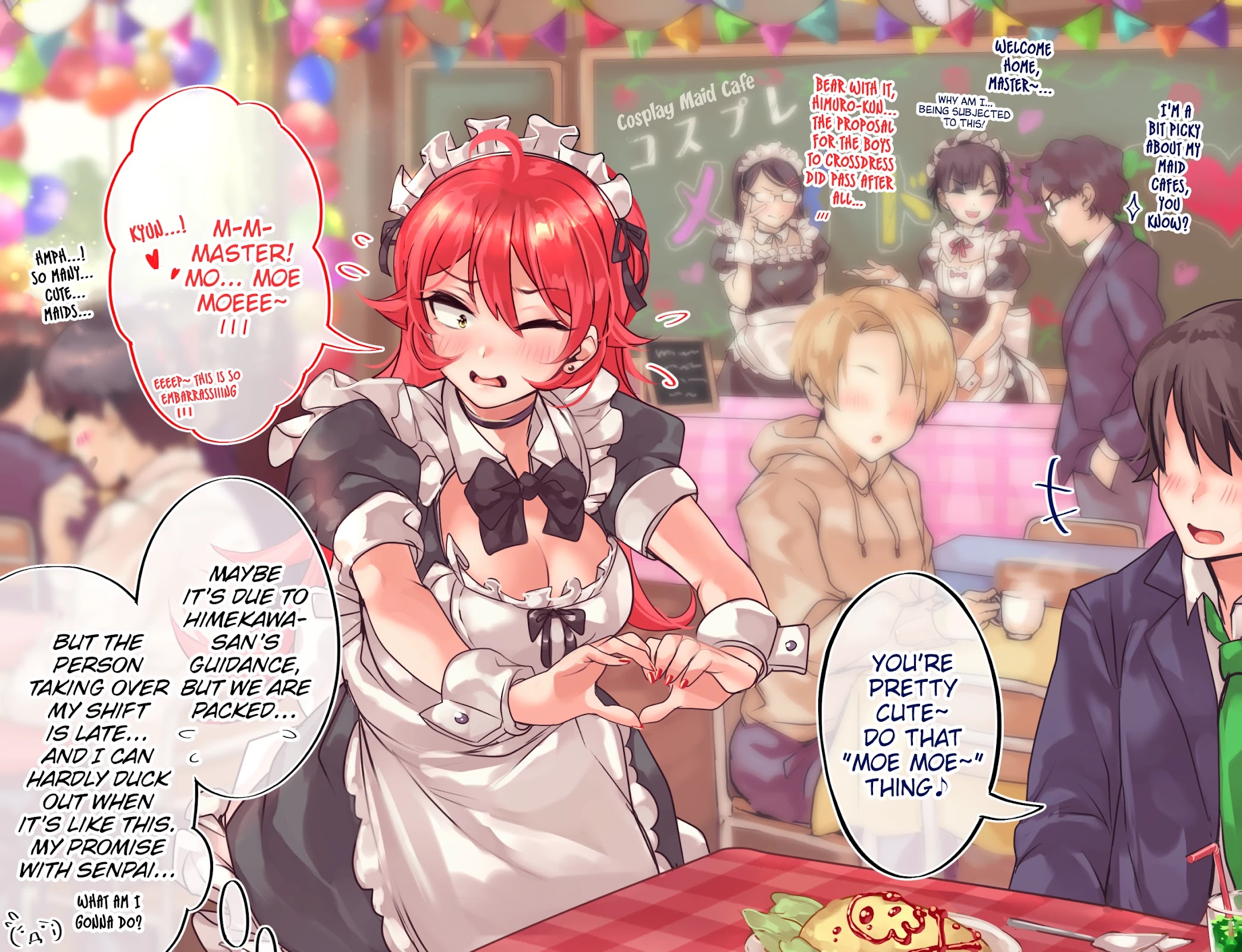 The Story of an Otaku and a Gyaru Falling in Love Chapter 90.1 page 2 - Chapter 90.1: Affection Level: --%