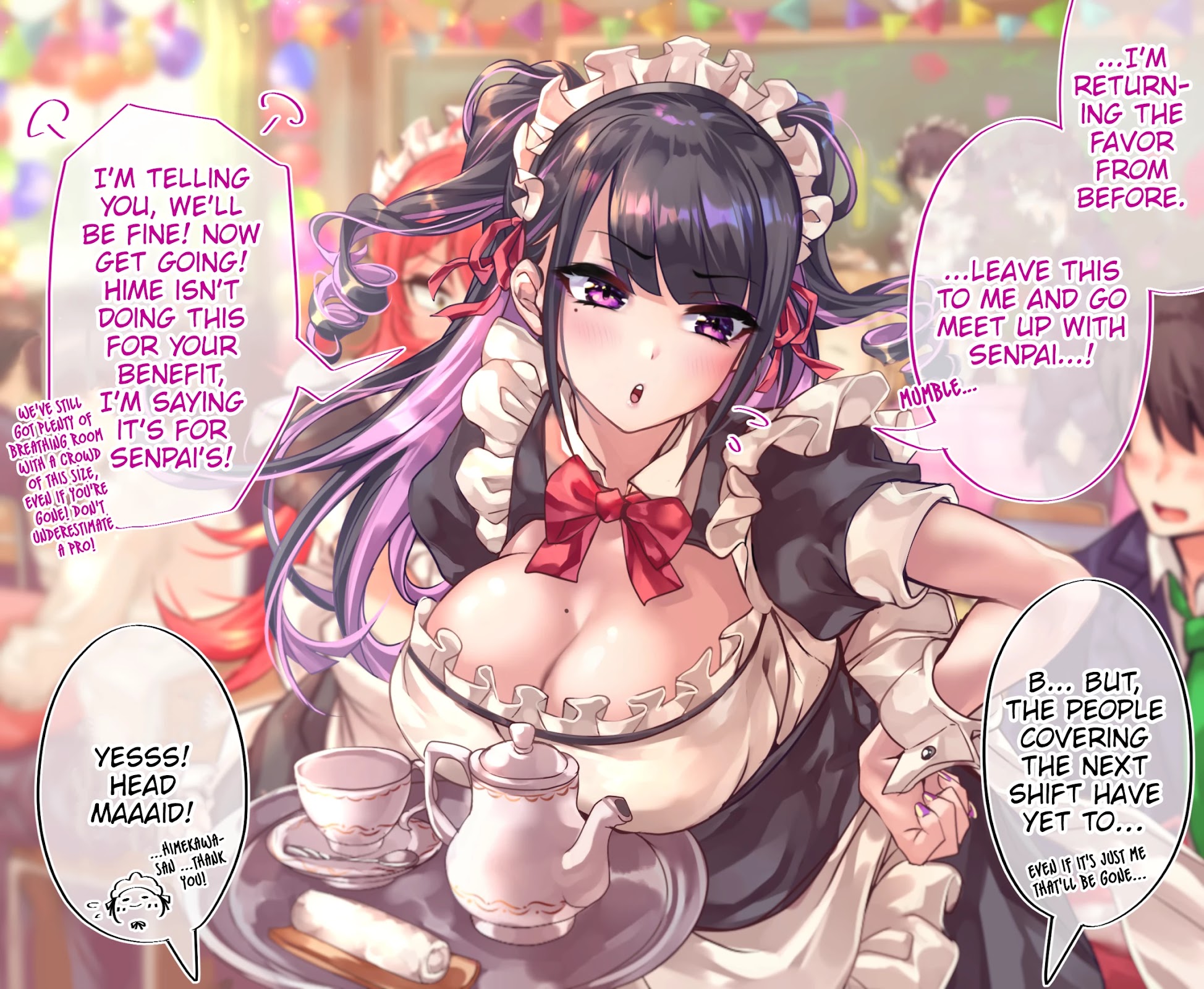 The Story of an Otaku and a Gyaru Falling in Love Chapter 90.2 page 2 - Chapter 90.2: Affection Level: --%