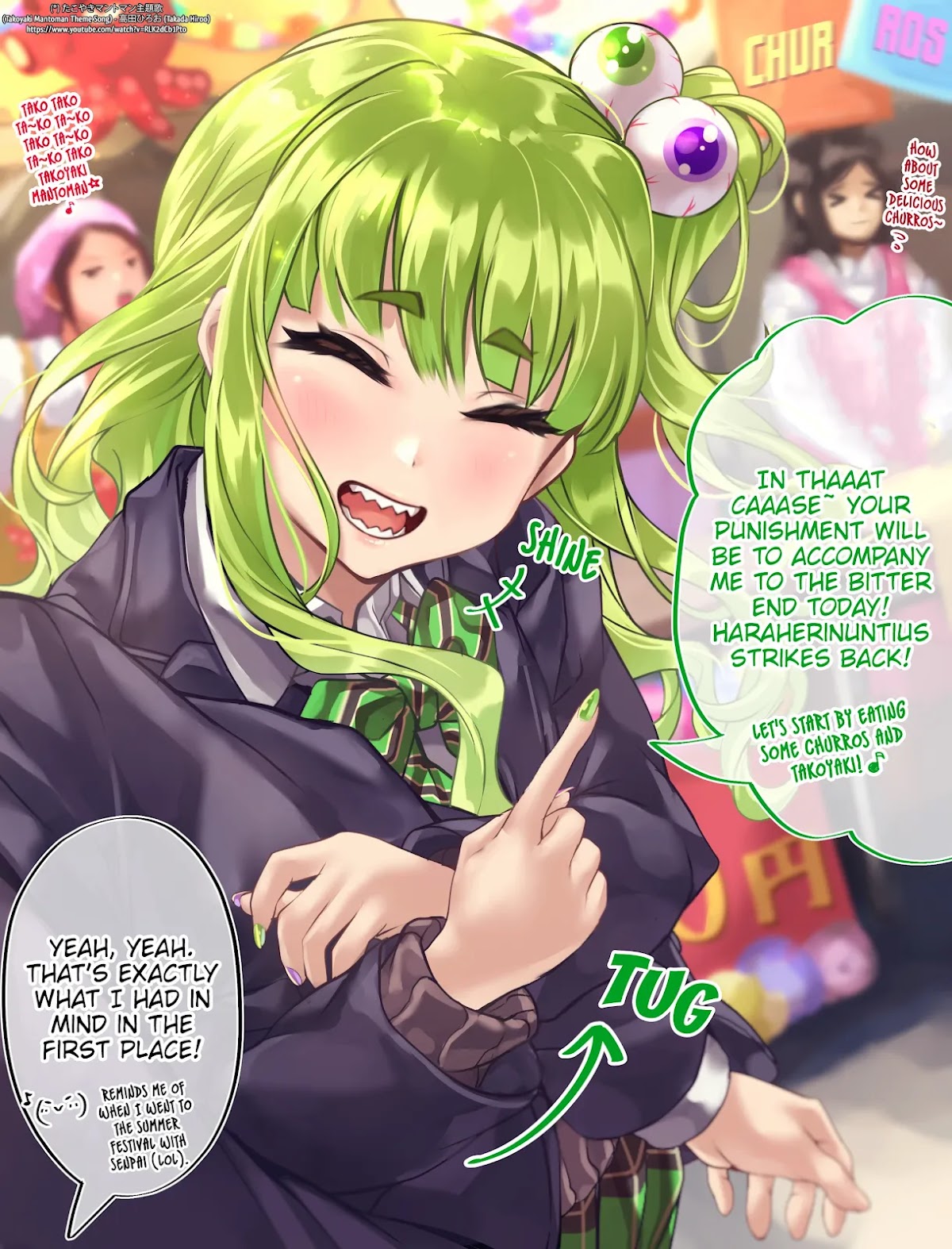 The Story of an Otaku and a Gyaru Falling in Love Chapter 90.3 page 2 - Chapter 90.3: Affection Level: Himekawa -82% Osanai 77%