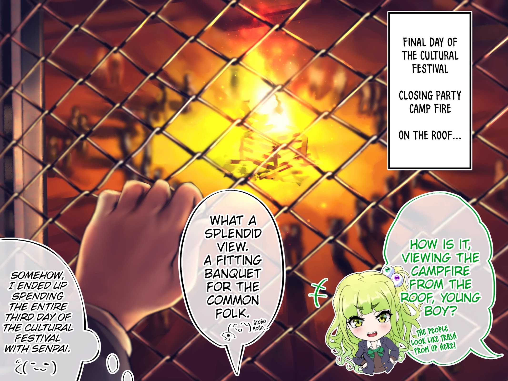 The Story of an Otaku and a Gyaru Falling in Love Chapter 92.1 page 1 - Chapter 92.1: Affection Level: --%
