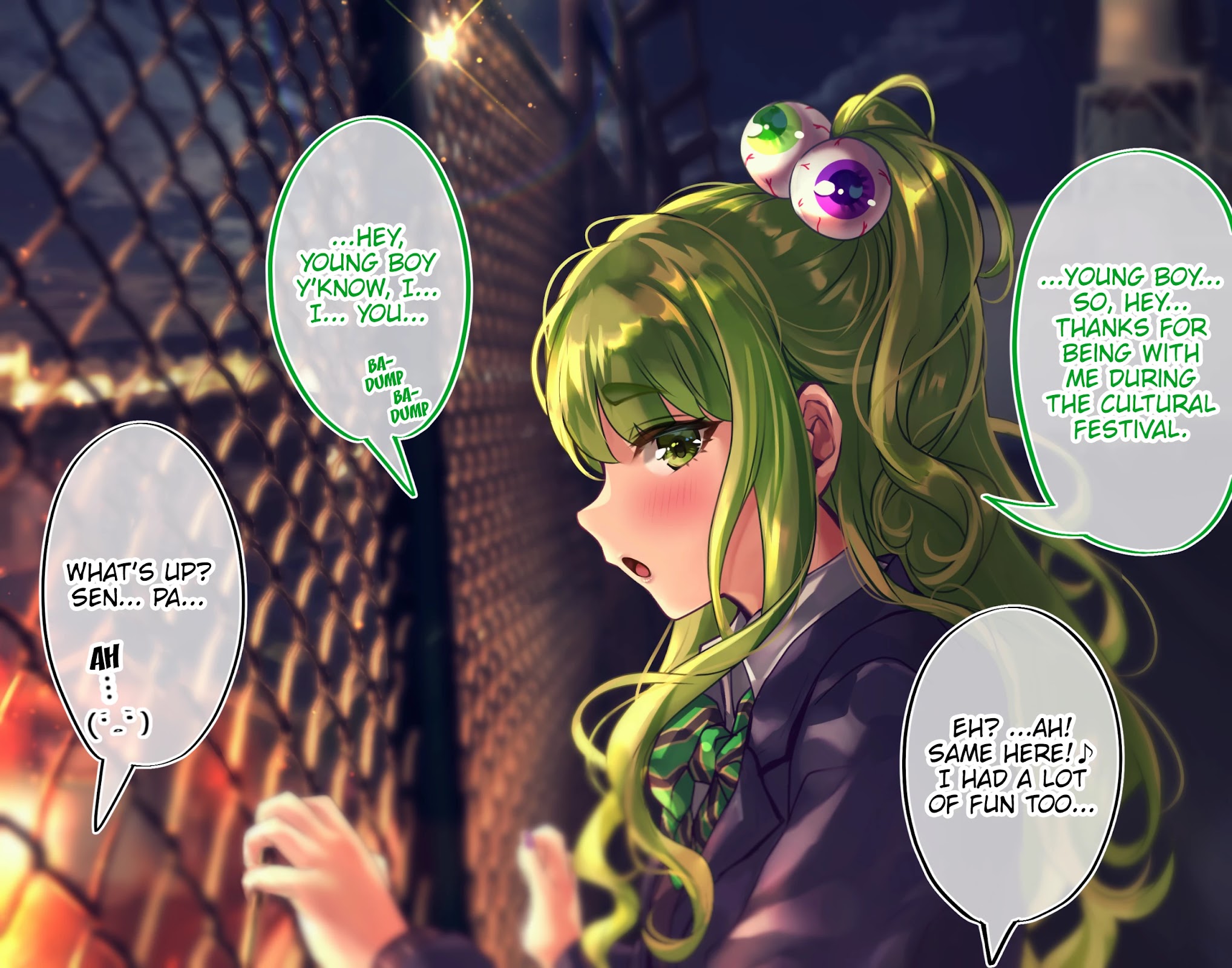 The Story of an Otaku and a Gyaru Falling in Love Chapter 92.1 page 2 - Chapter 92.1: Affection Level: --%