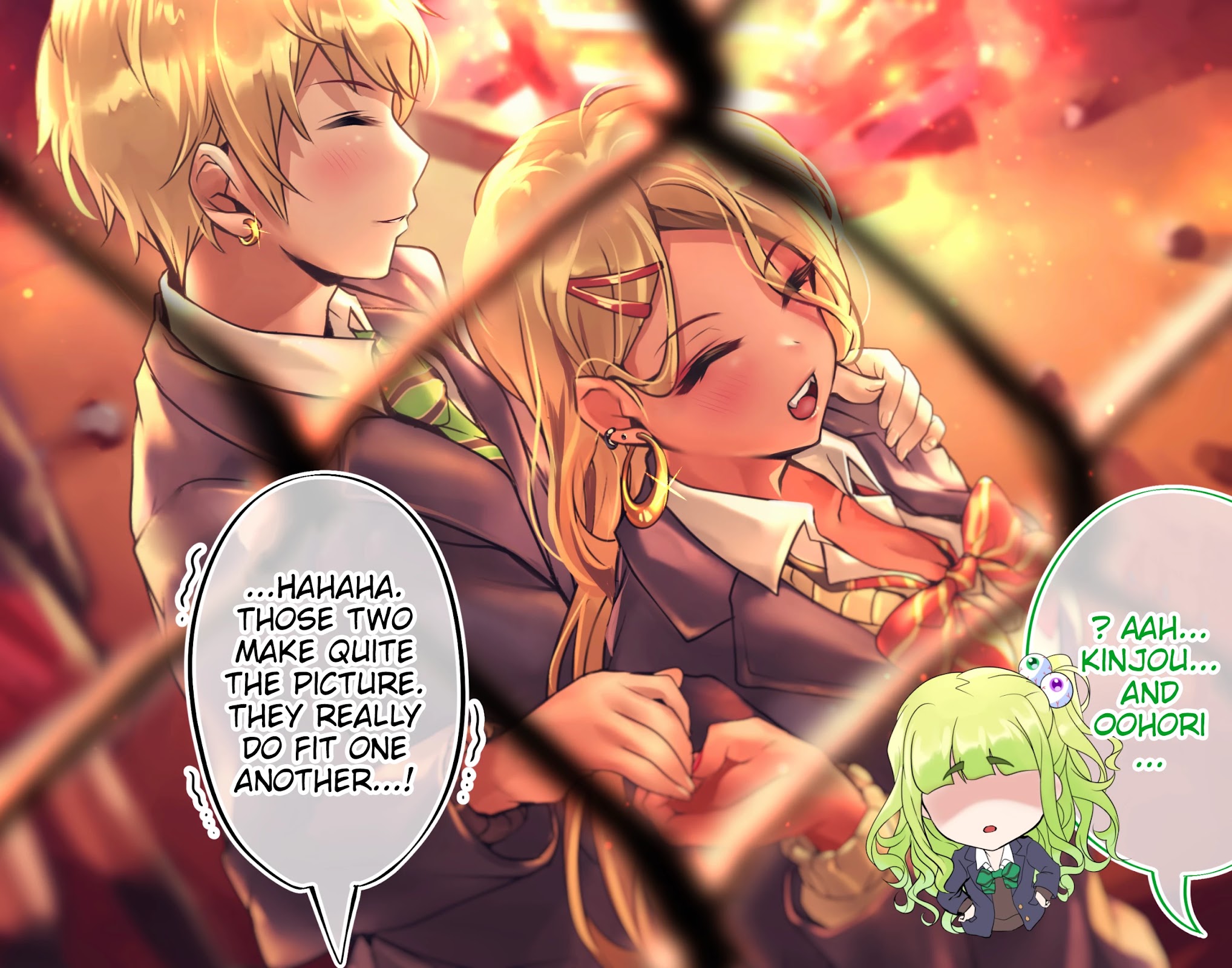 The Story of an Otaku and a Gyaru Falling in Love Chapter 92.2 page 1 - Chapter 92.2: Affection Level: Himekawa -90% Osanai 60%