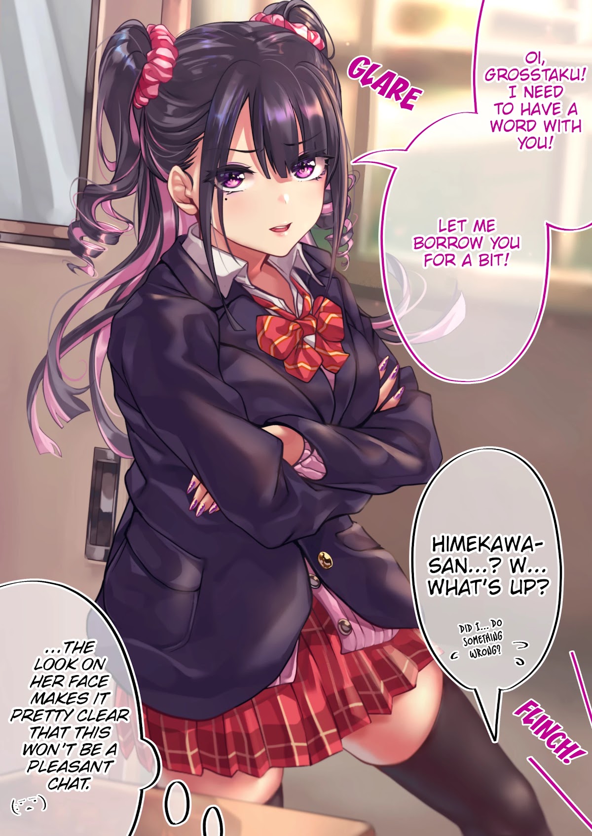 The Story of an Otaku and a Gyaru Falling in Love Chapter 94 page 1 - Chapter 94: Affection Level: Himekawa -100%
