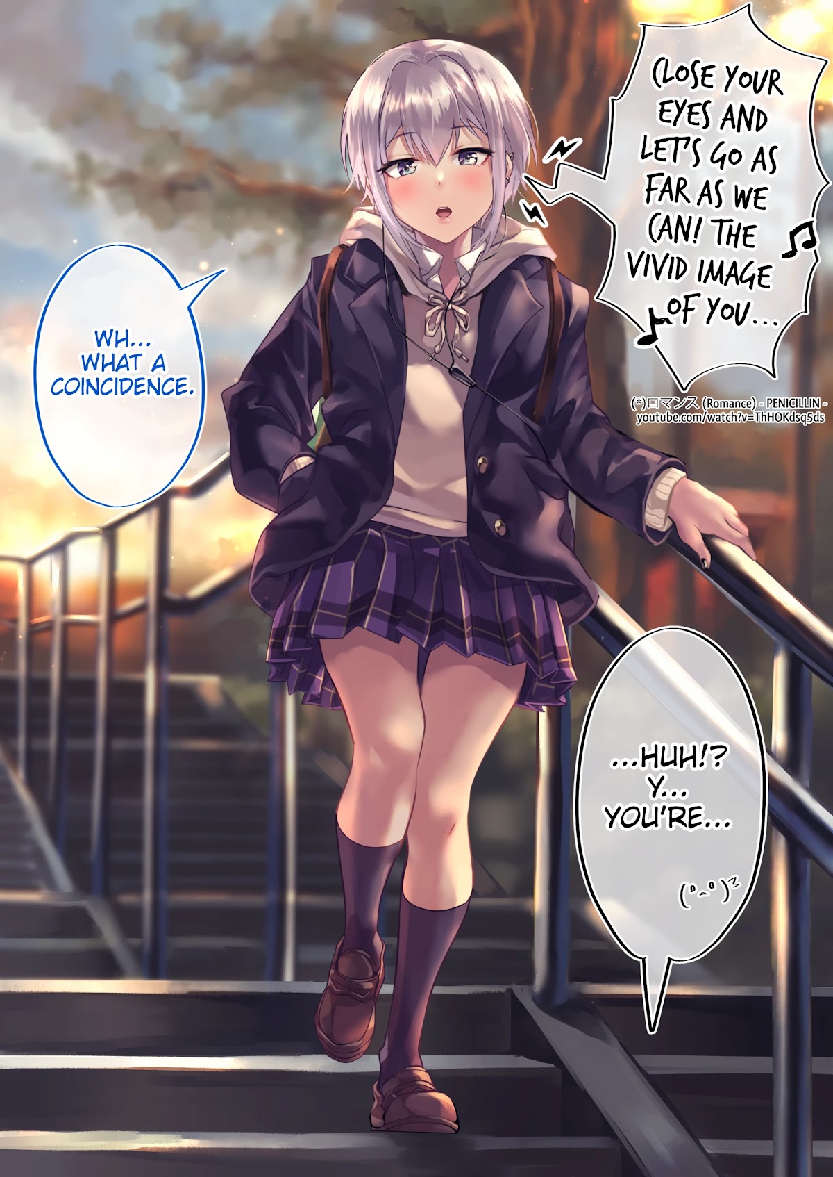 The Story of an Otaku and a Gyaru Falling in Love Chapter 95.1 page 2 - Chapter 95.1: Affection Level: --%