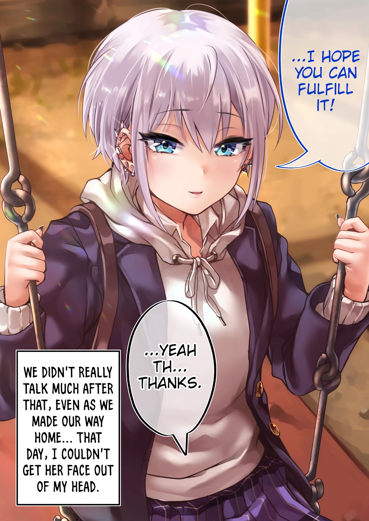 The Story of an Otaku and a Gyaru Falling in Love Chapter 95.2 page 4 - Chapter 95.2: Affection Level: Himekawa -110% Otomore ???%