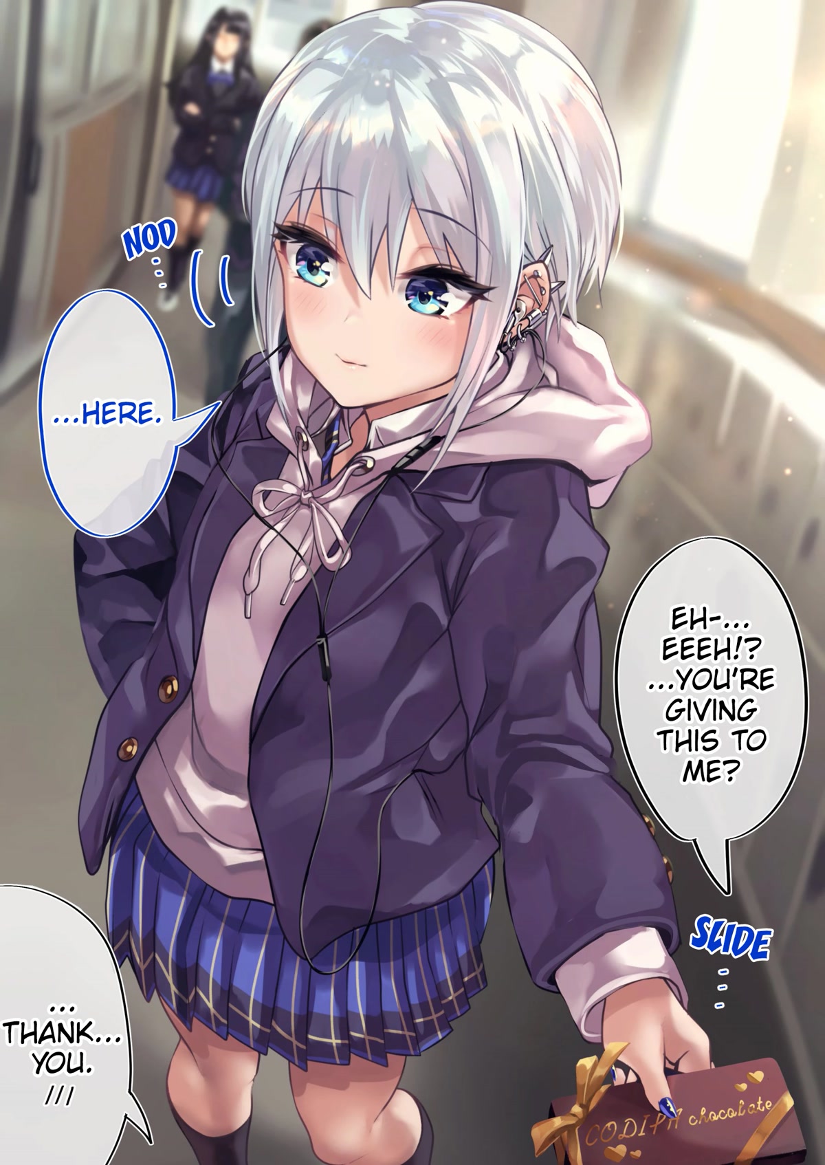 The Story of an Otaku and a Gyaru Falling in Love Chapter 97.5 page 1 - Chapter 97.5: Affection Level: Otomore ???%