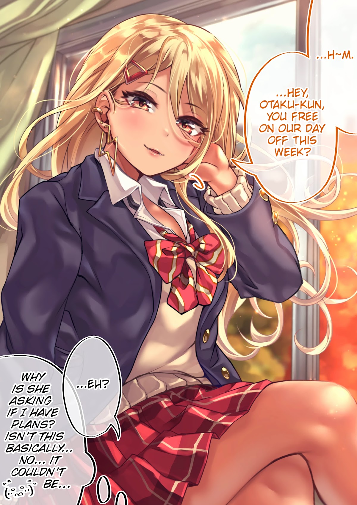 The Story of an Otaku and a Gyaru Falling in Love Chapter 97 page 2 - Chapter 97: Affection Level: Kinjo 70%