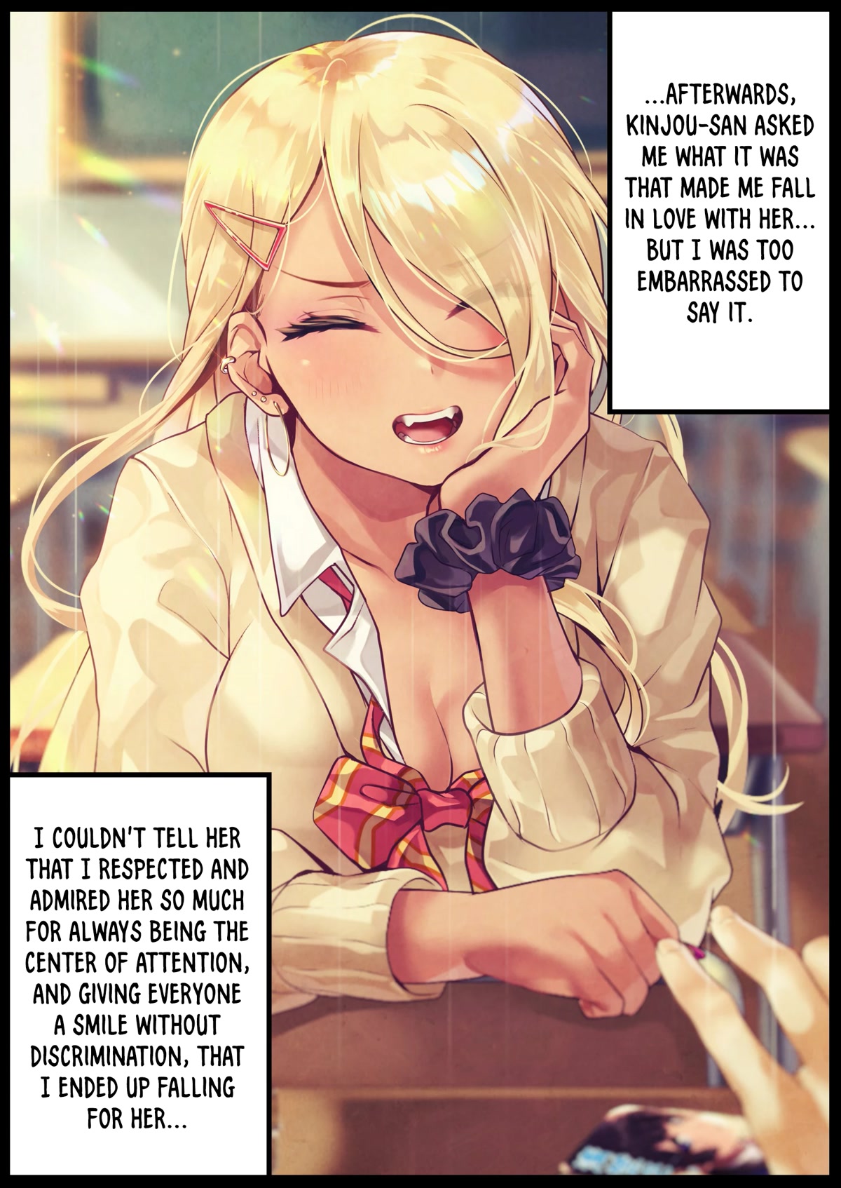 The Story of an Otaku and a Gyaru Falling in Love Chapter 98.3 page 6 - Chapter 98.3: Affection Level: Kinjou 80%