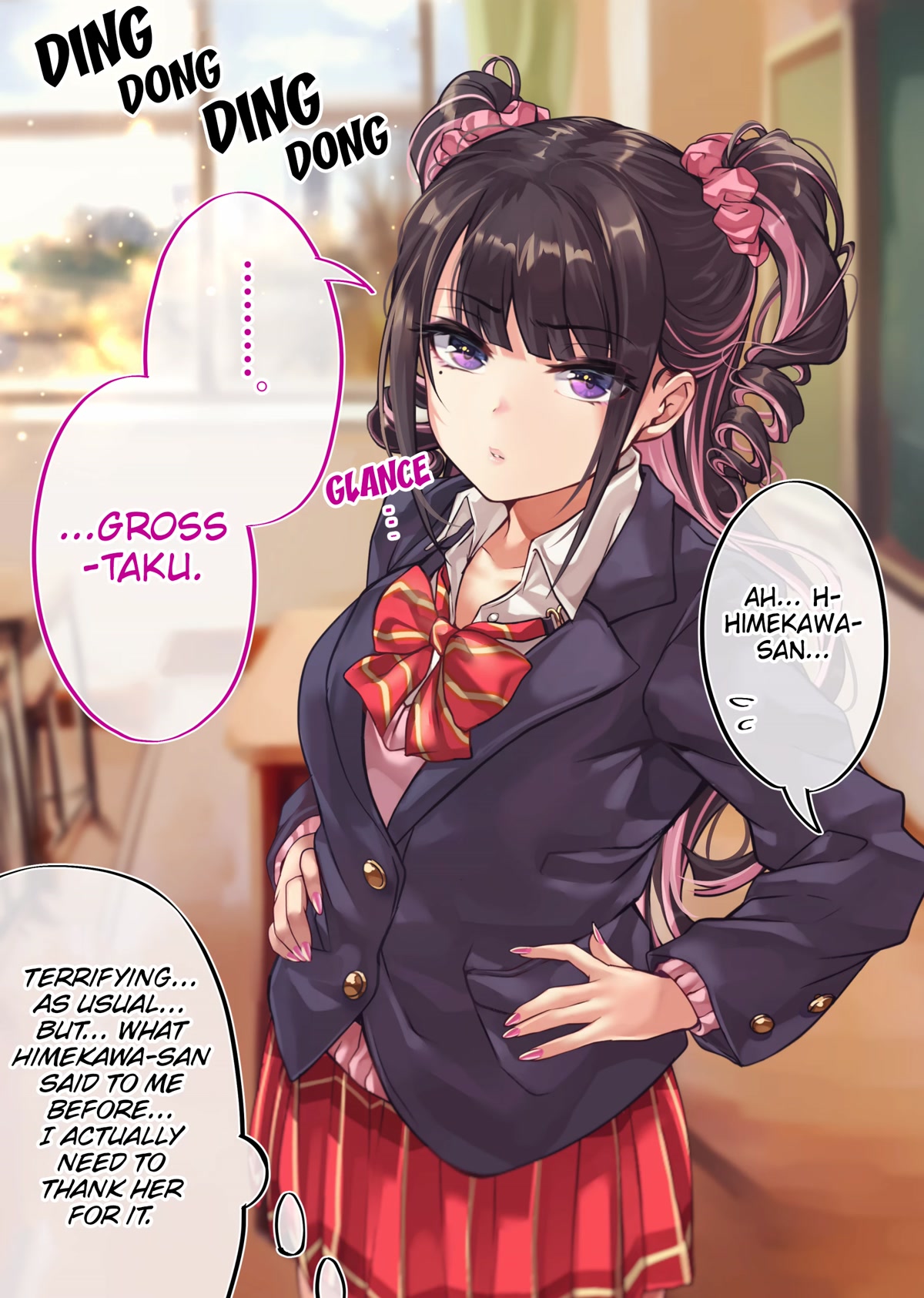 The Story of an Otaku and a Gyaru Falling in Love Chapter 99 page 1 - Chapter 99: Affection Level: Himekawa -80%