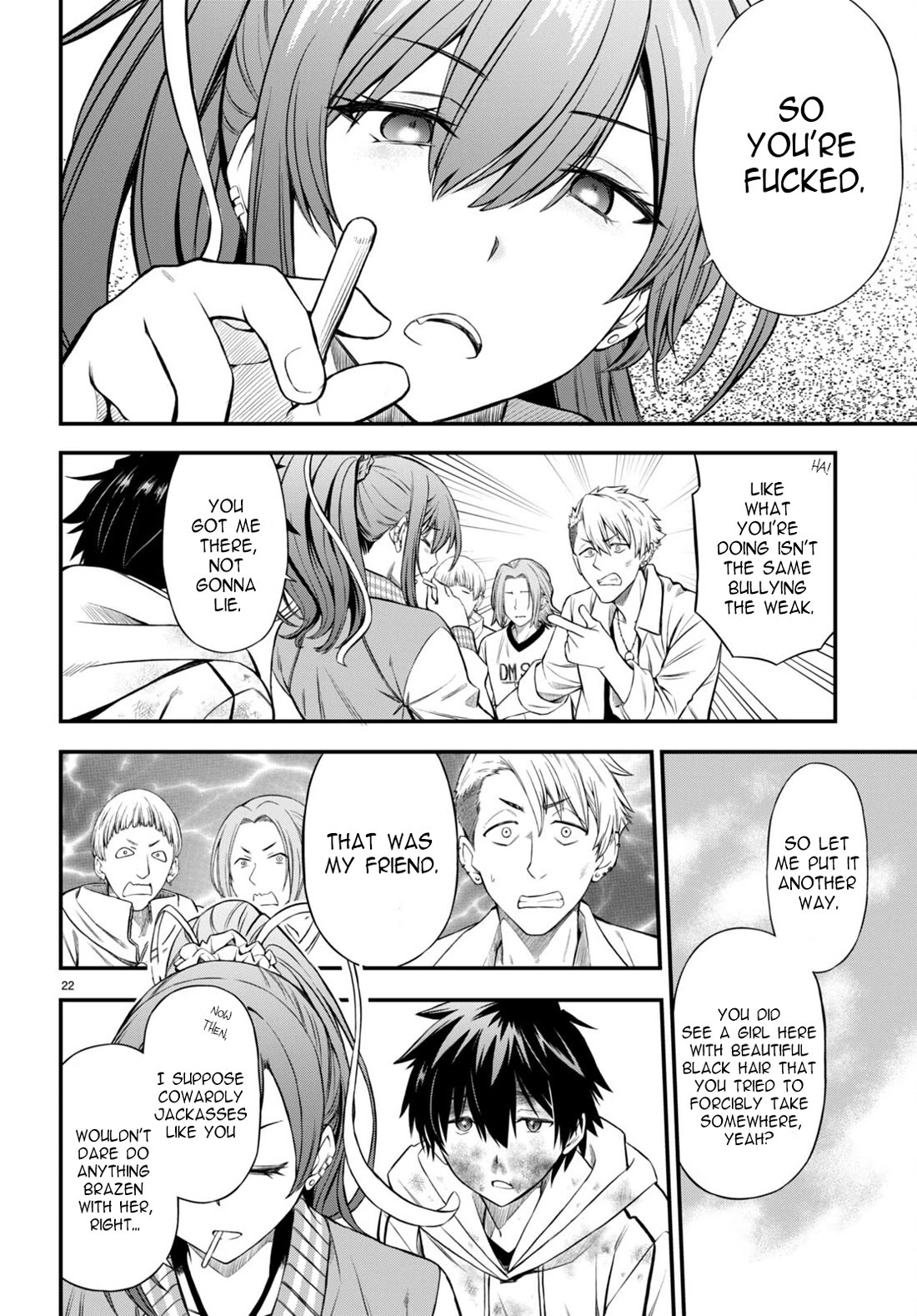 The Story of Being Taught How to Fight by a Delinquent Gyaru Chapter 1 page 25 - Chapter 1: Empress