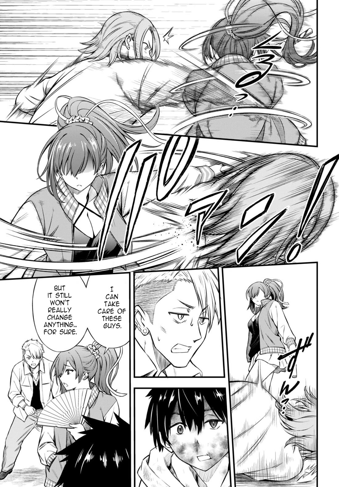 The Story of Being Taught How to Fight by a Delinquent Gyaru Chapter 1 page 28 - Chapter 1: Empress
