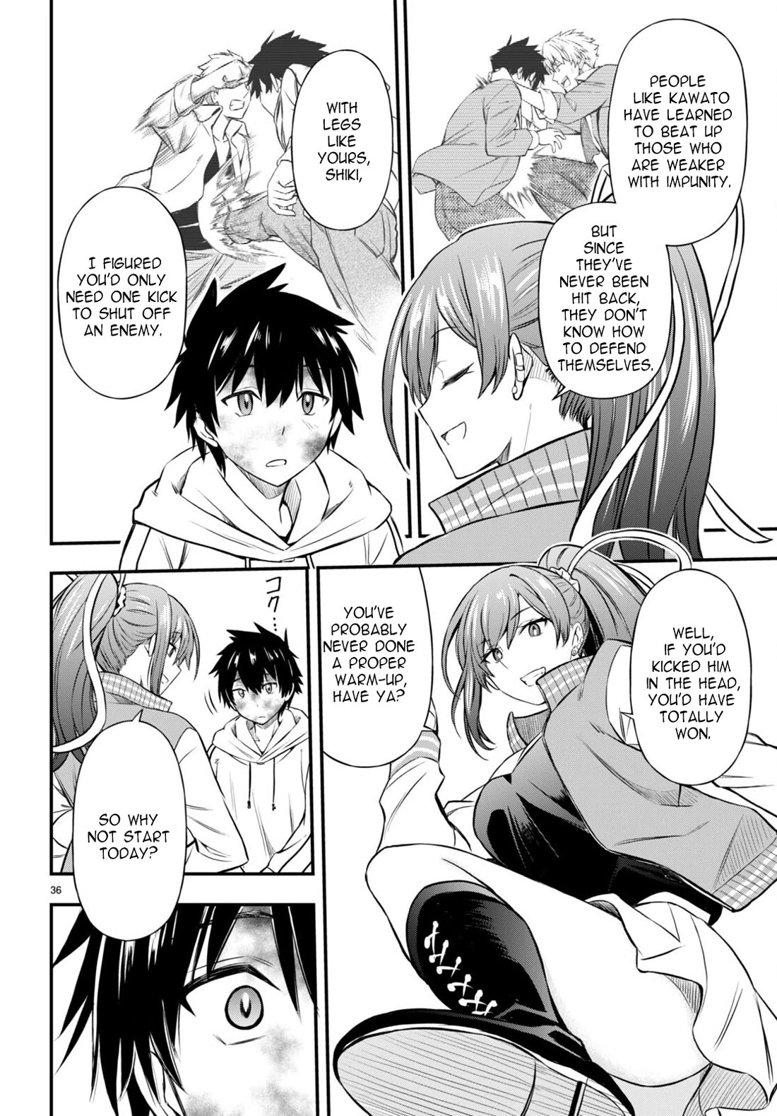 The Story of Being Taught How to Fight by a Delinquent Gyaru Chapter 1 page 39 - Chapter 1: Empress