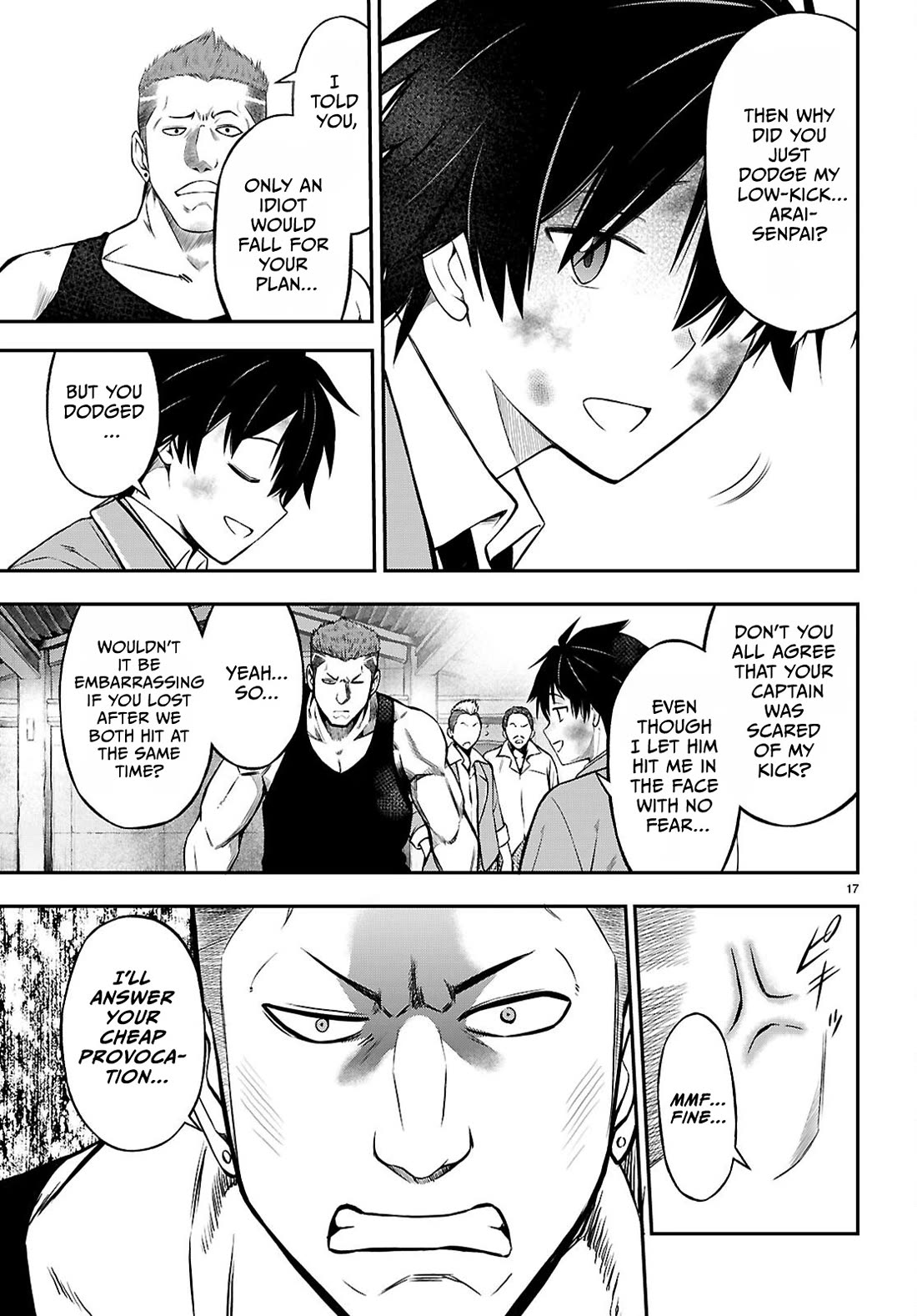 The Story of Being Taught How to Fight by a Delinquent Gyaru Chapter 11 page 17 - Chapter 11: Comrade
