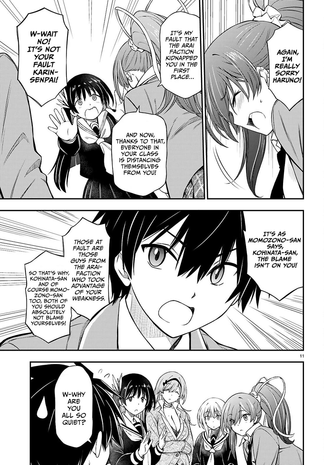The Story of Being Taught How to Fight by a Delinquent Gyaru Chapter 12 page 11 - Chapter 12: The Kitou Faction