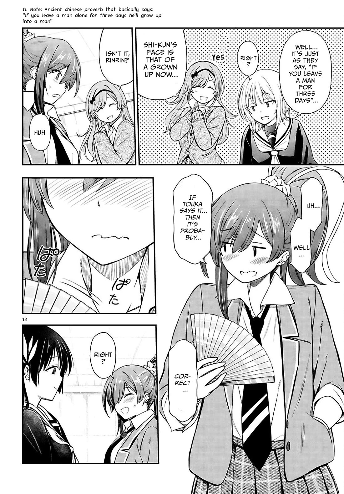 The Story of Being Taught How to Fight by a Delinquent Gyaru Chapter 12 page 12 - Chapter 12: The Kitou Faction