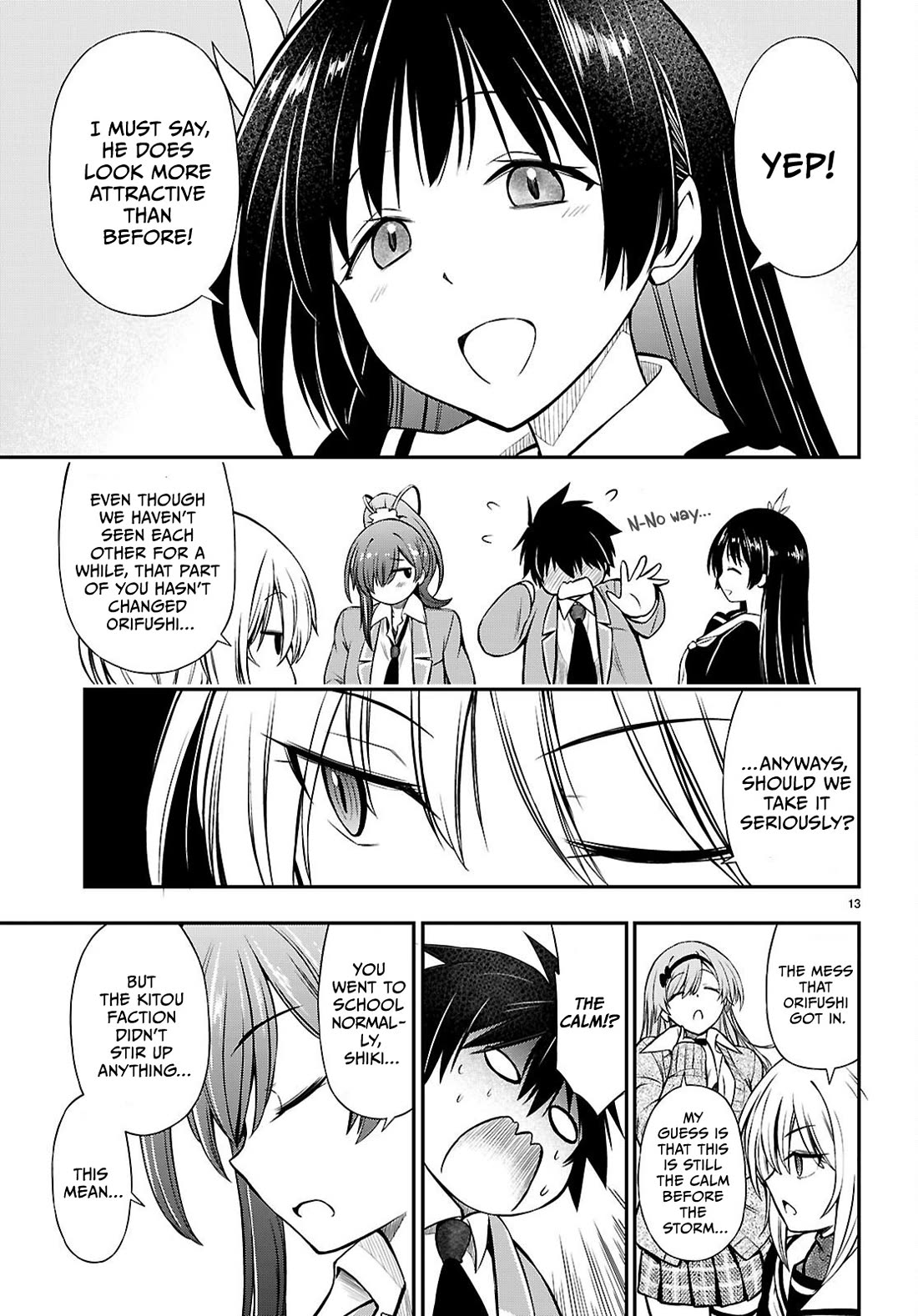 The Story of Being Taught How to Fight by a Delinquent Gyaru Chapter 12 page 13 - Chapter 12: The Kitou Faction