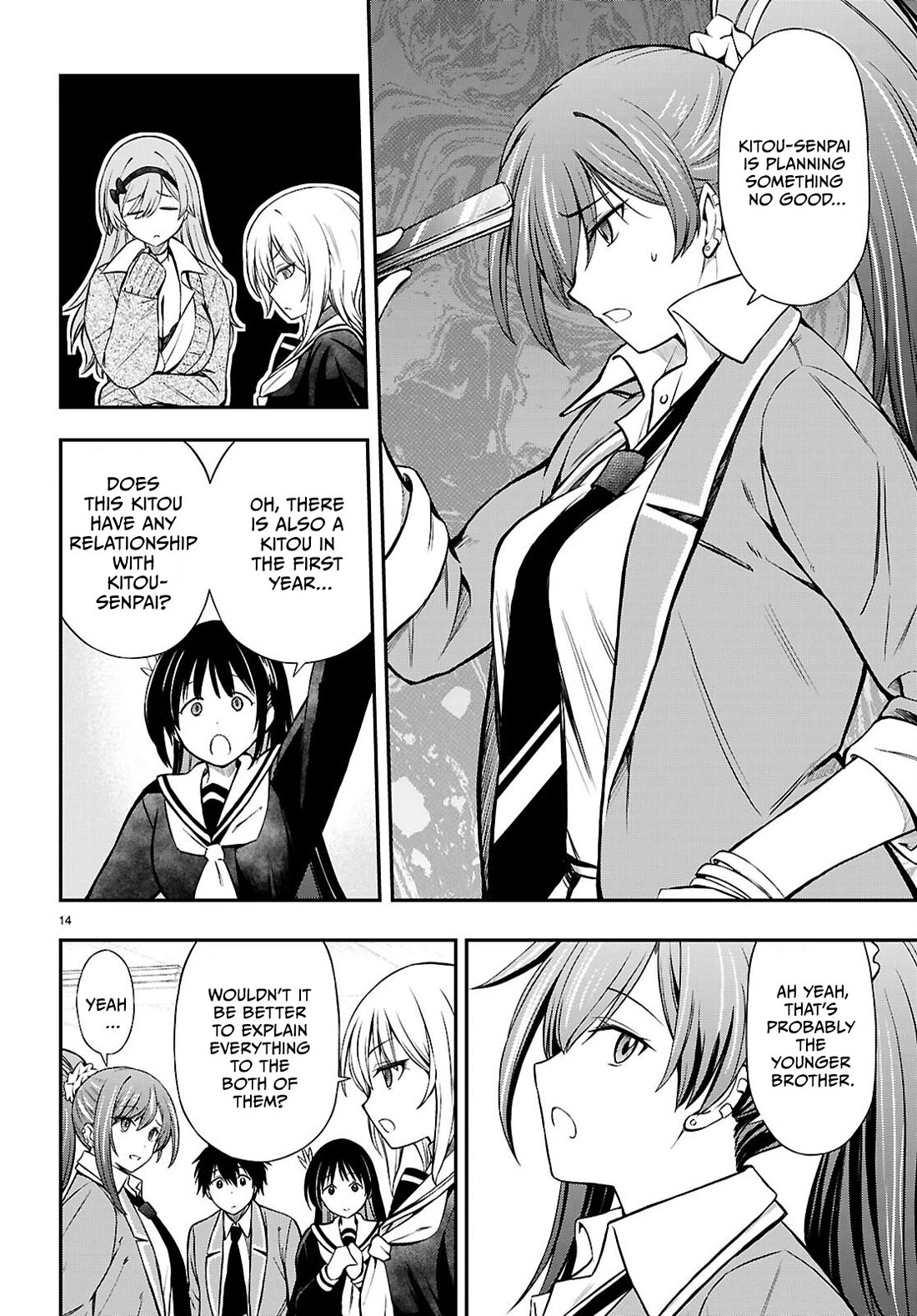 The Story of Being Taught How to Fight by a Delinquent Gyaru Chapter 12 page 14 - Chapter 12: The Kitou Faction