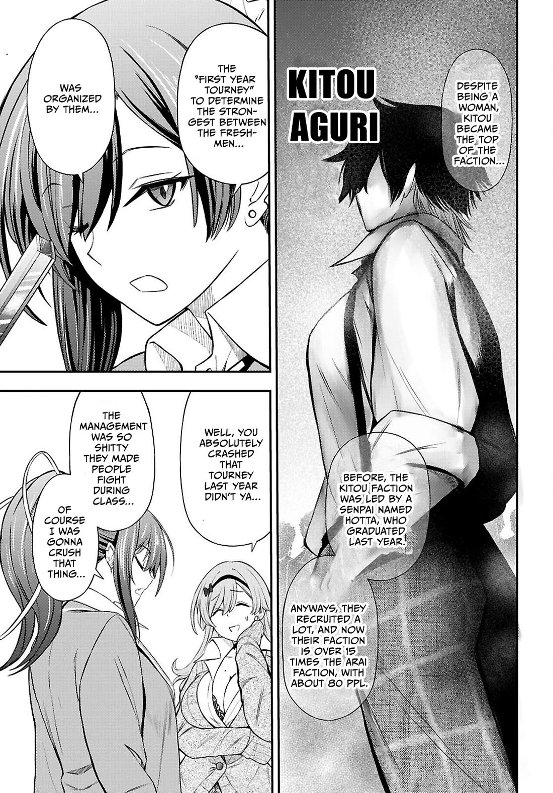 The Story of Being Taught How to Fight by a Delinquent Gyaru Chapter 12 page 15 - Chapter 12: The Kitou Faction