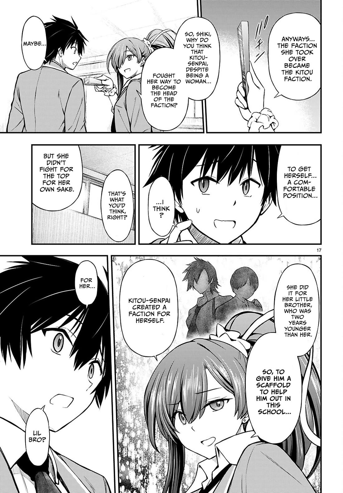 The Story of Being Taught How to Fight by a Delinquent Gyaru Chapter 12 page 17 - Chapter 12: The Kitou Faction