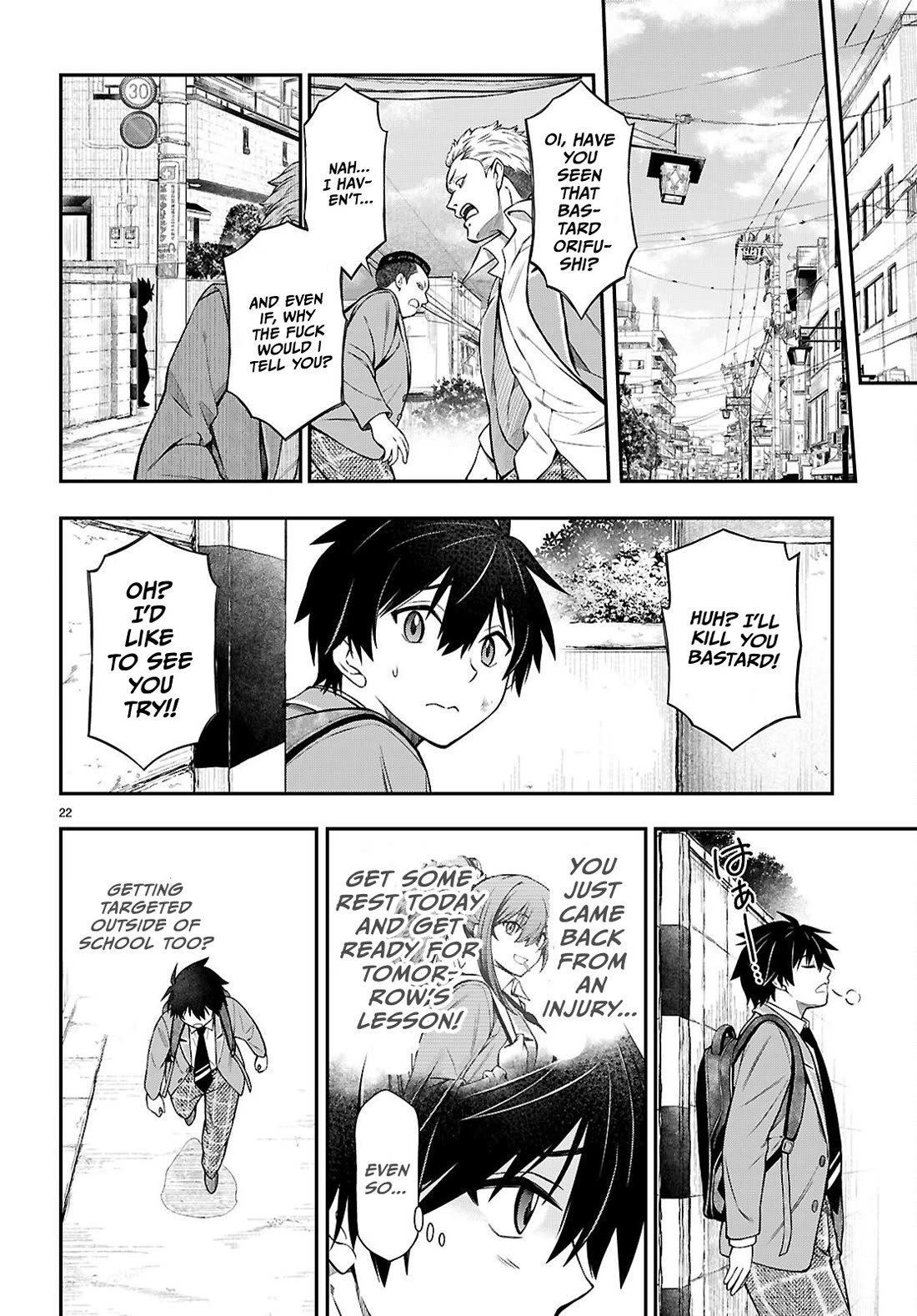 The Story of Being Taught How to Fight by a Delinquent Gyaru Chapter 12 page 22 - Chapter 12: The Kitou Faction