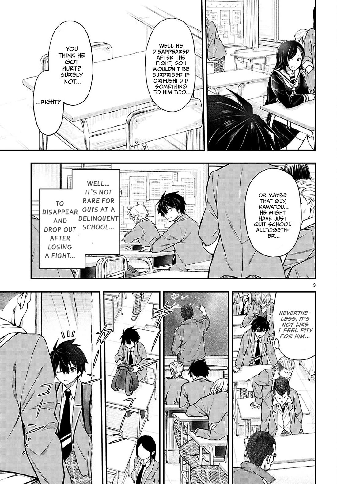 The Story of Being Taught How to Fight by a Delinquent Gyaru Chapter 12 page 3 - Chapter 12: The Kitou Faction
