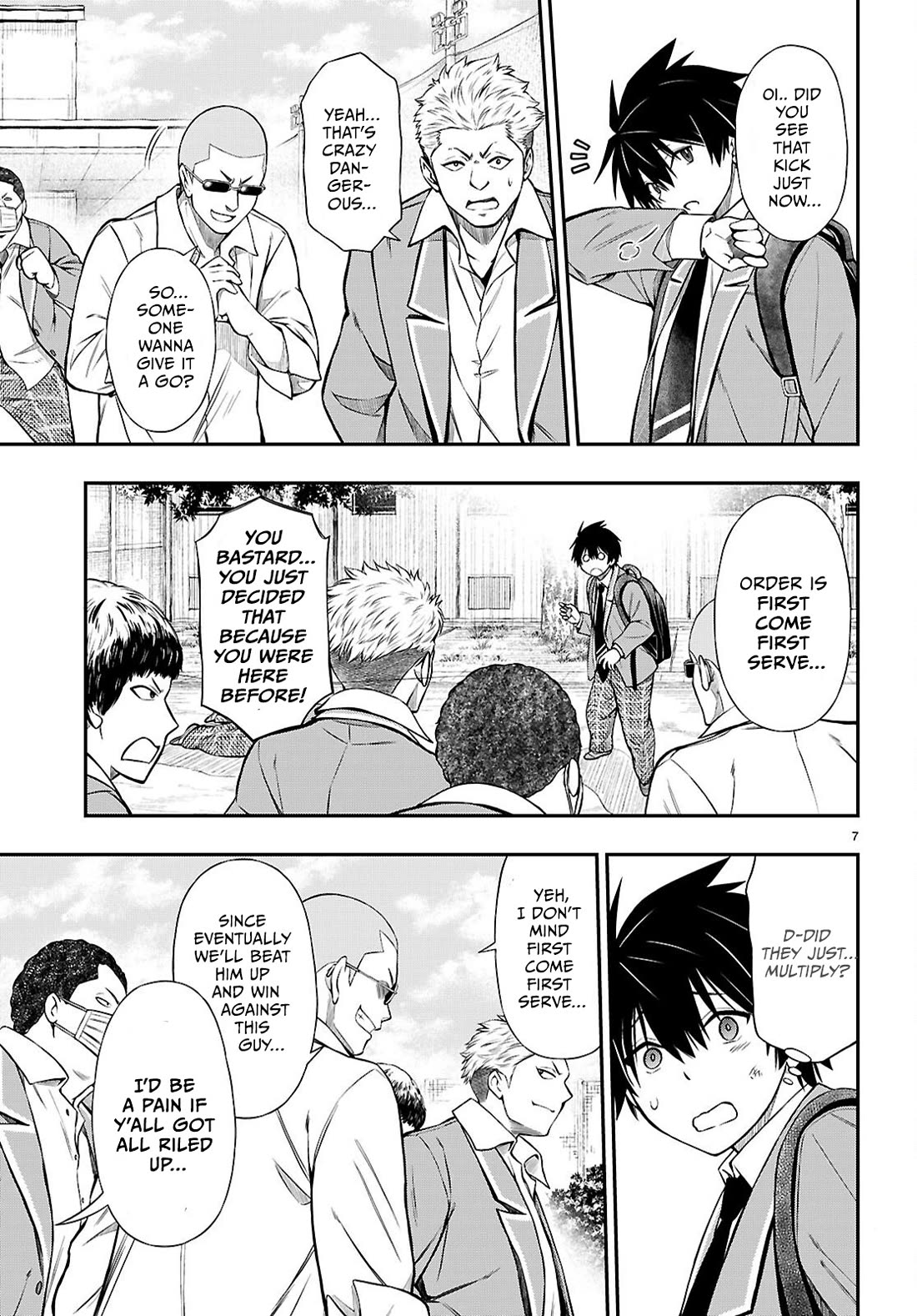 The Story of Being Taught How to Fight by a Delinquent Gyaru Chapter 12 page 7 - Chapter 12: The Kitou Faction