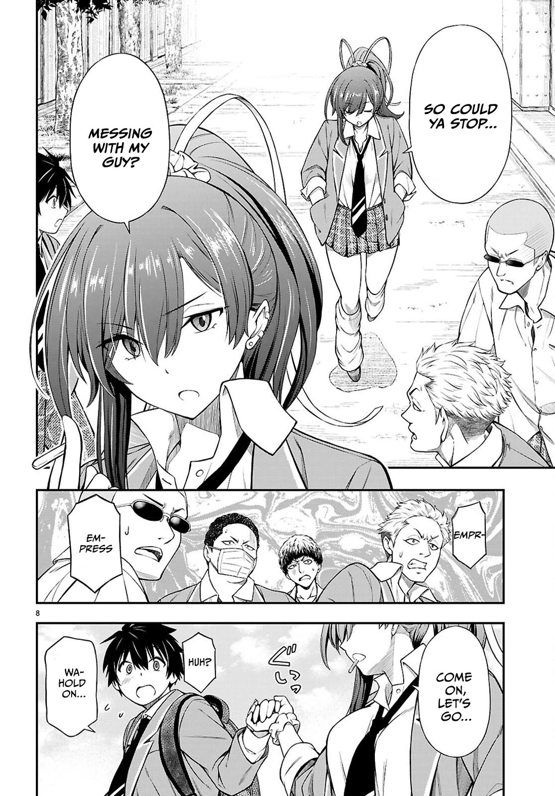 The Story of Being Taught How to Fight by a Delinquent Gyaru Chapter 12 page 8 - Chapter 12: The Kitou Faction