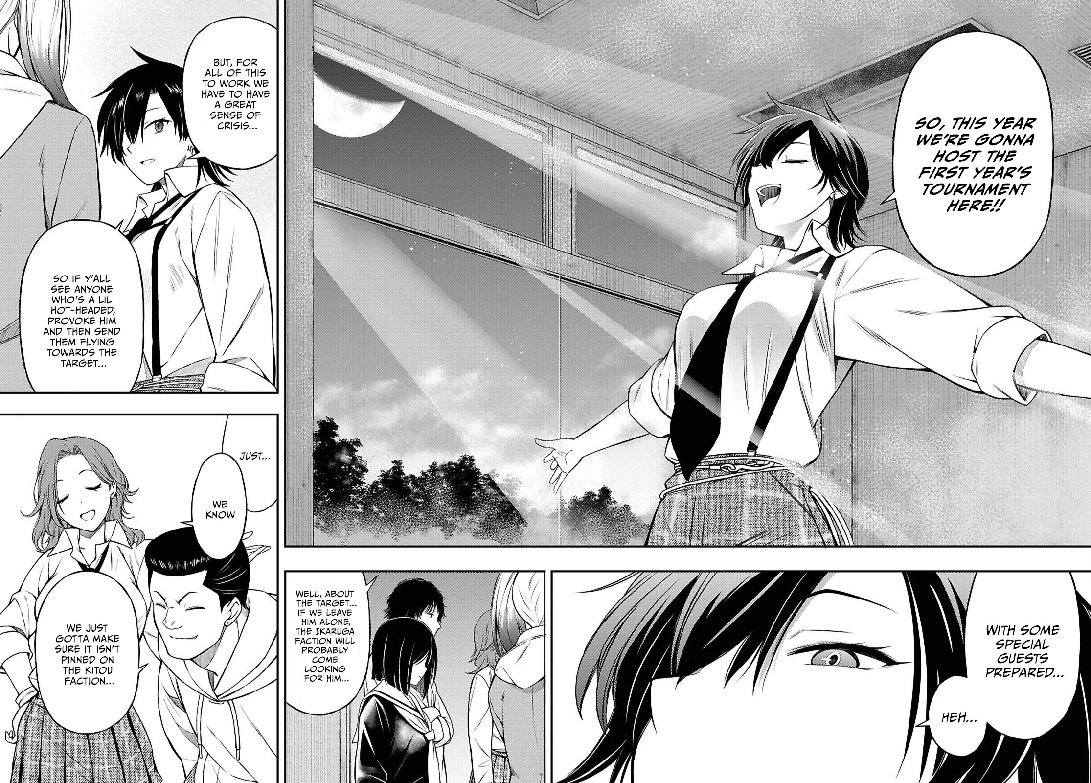 The Story of Being Taught How to Fight by a Delinquent Gyaru Chapter 13 page 11 - Chapter 13: The first year tourney