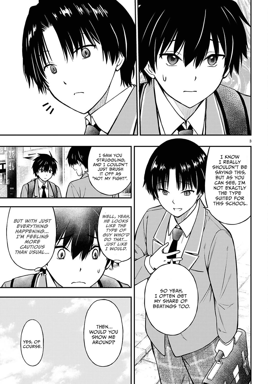 The Story of Being Taught How to Fight by a Delinquent Gyaru Chapter 13 page 3 - Chapter 13: The first year tourney