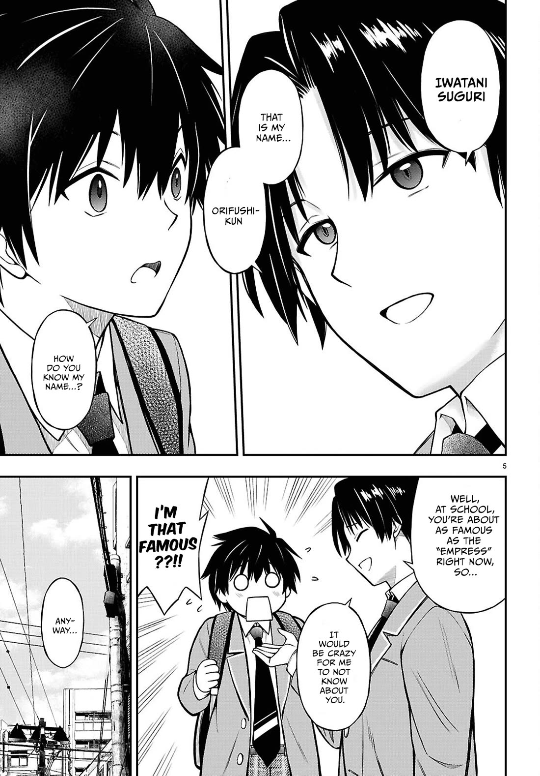 The Story of Being Taught How to Fight by a Delinquent Gyaru Chapter 13 page 5 - Chapter 13: The first year tourney