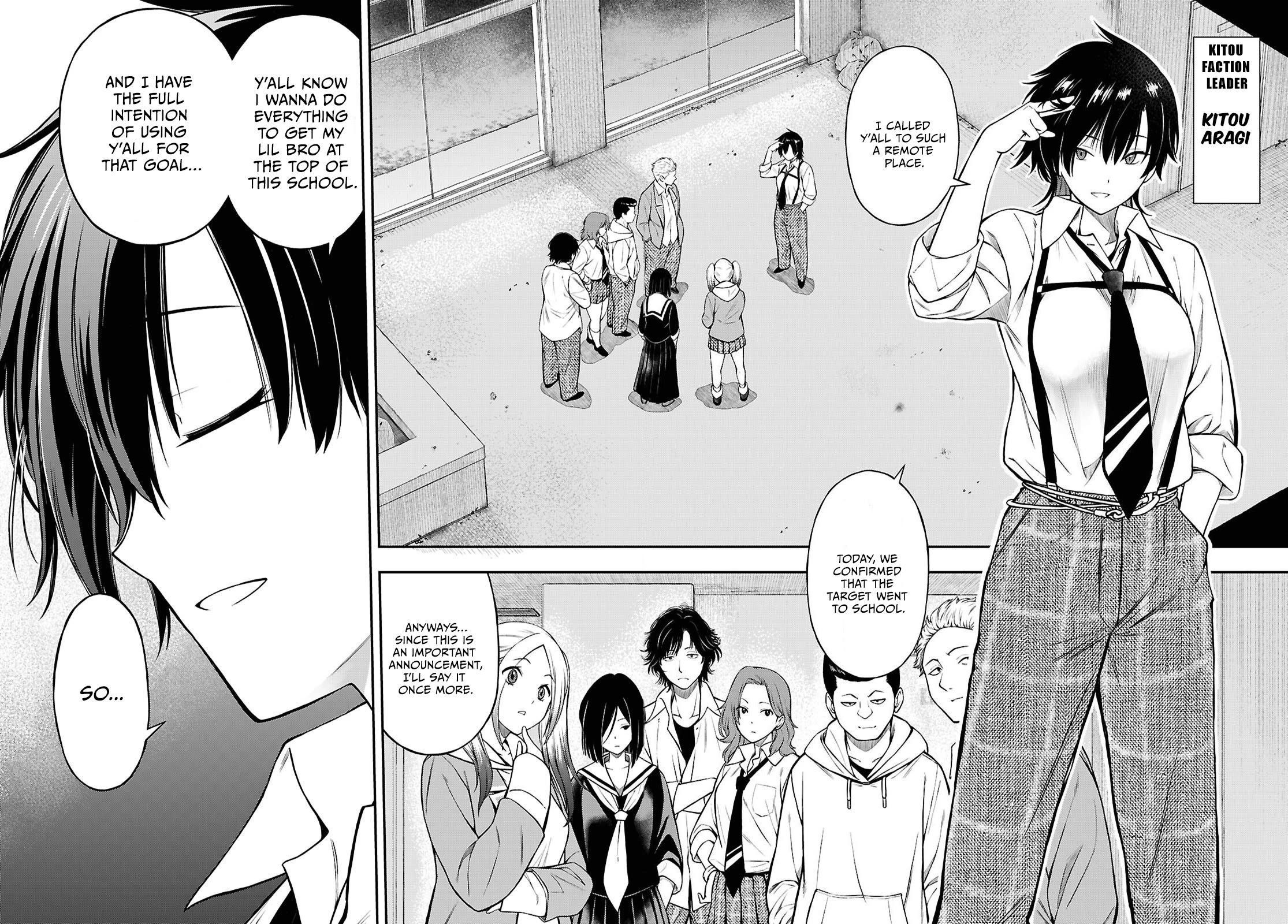The Story of Being Taught How to Fight by a Delinquent Gyaru Chapter 13 page 8 - Chapter 13: The first year tourney