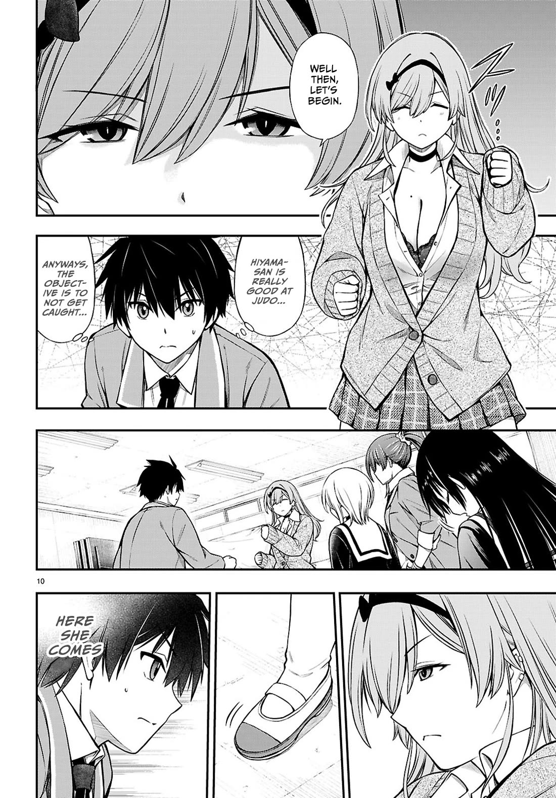 The Story of Being Taught How to Fight by a Delinquent Gyaru Chapter 14 page 10 - Chapter 14: Oneshotting